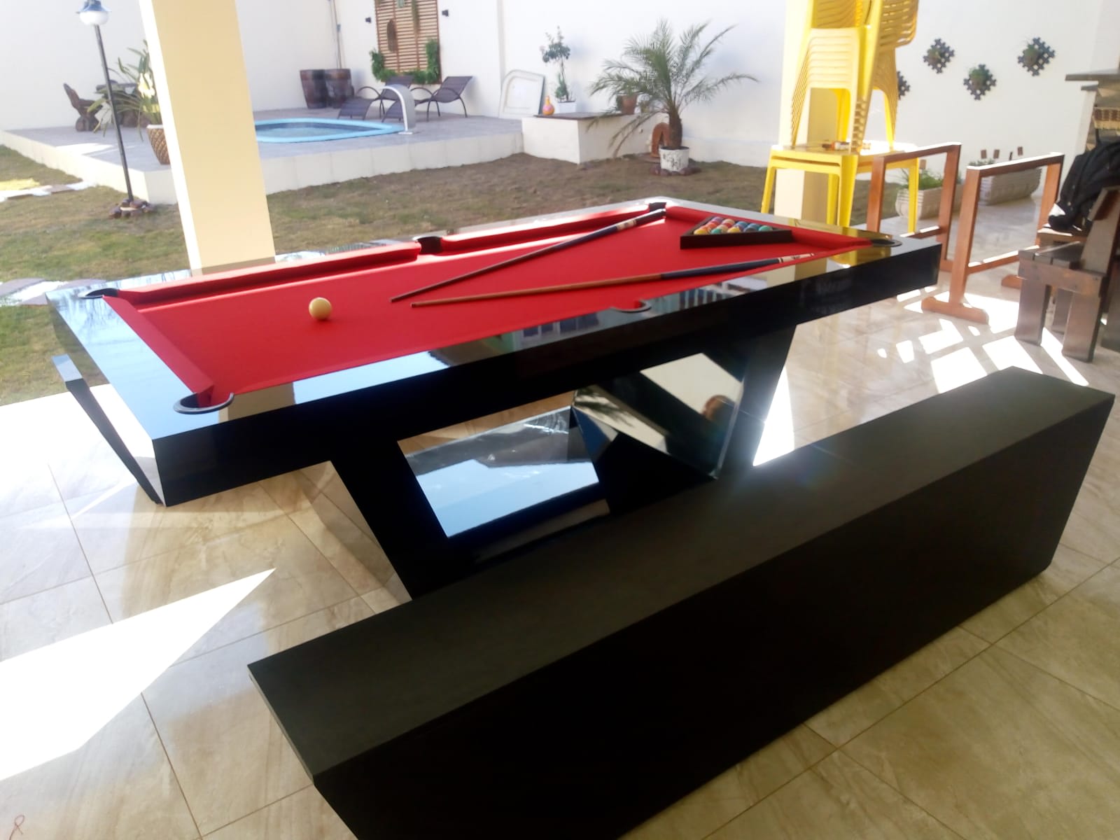 Mesa de Bilhar Hobby Vintage com Tampo de Ping Pong - Nelson Bilhares