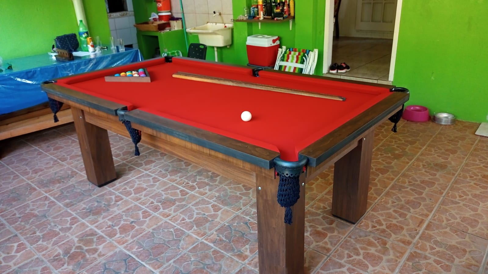 Mesa de Bilhar Hobby com Tampo de Ping Pong - Nelson Bilhares