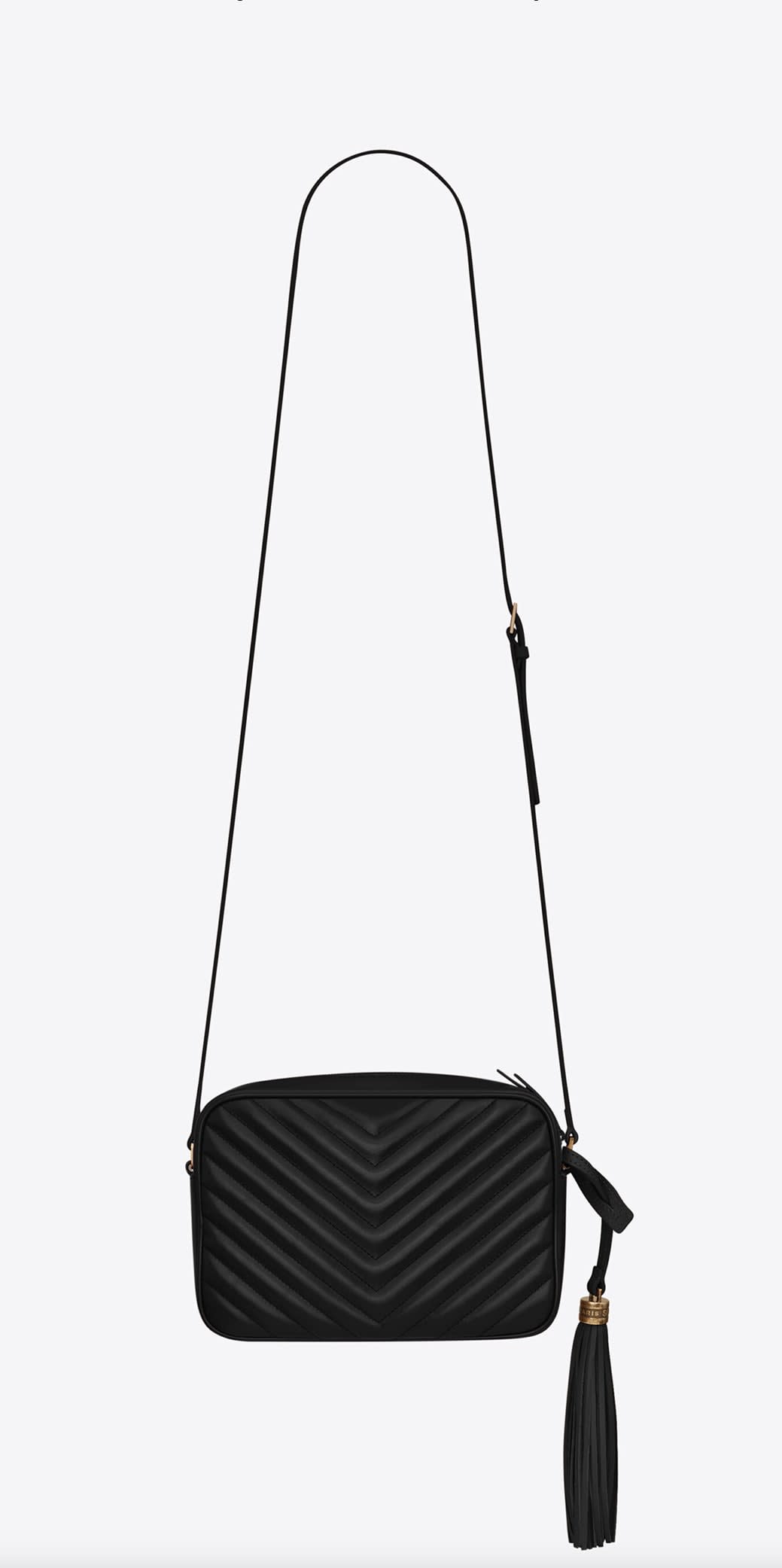 Saint Laurent Cinnamon Quilted Suede Smooth Leather Lou Camera Bag –  LuxuryPromise