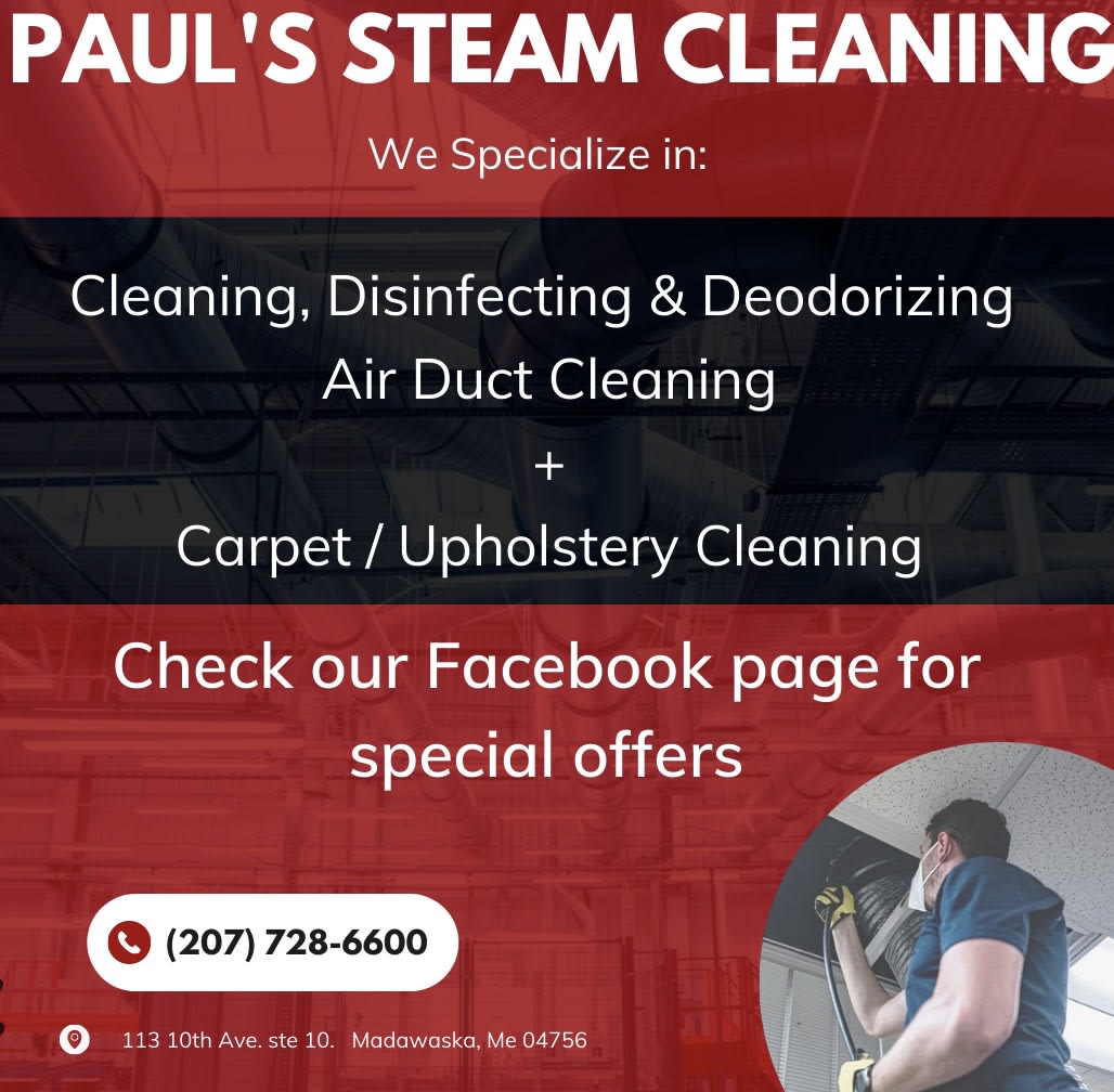 Paul’s Steam Cleaning | Madawaska