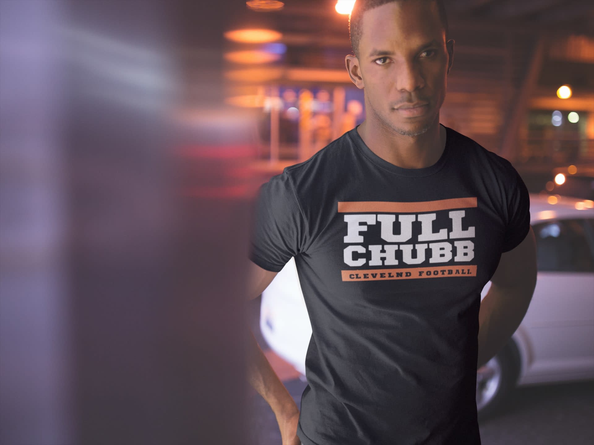 Full Chubb Shirt Cleveland Browns Nick Chubb Shirt Cleveland - Cleveland  browns Custom Apparel Men