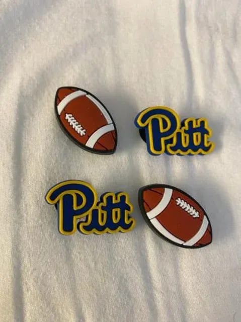 Pitt Panthers Full Color Shoe Charms - COLLEGE FOOTBALL / HOOPS - Shoe  Charms, My Charm Farm