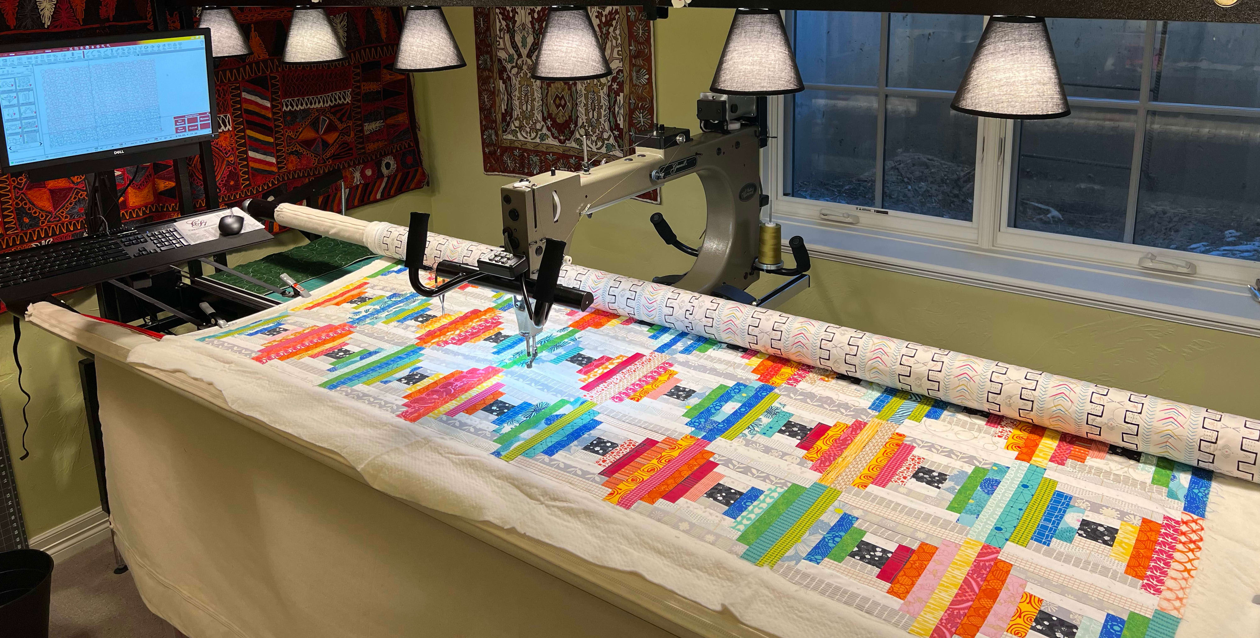 Edge to Edge Longarm Quilting Rocky Mountain Fiber Art Specialty