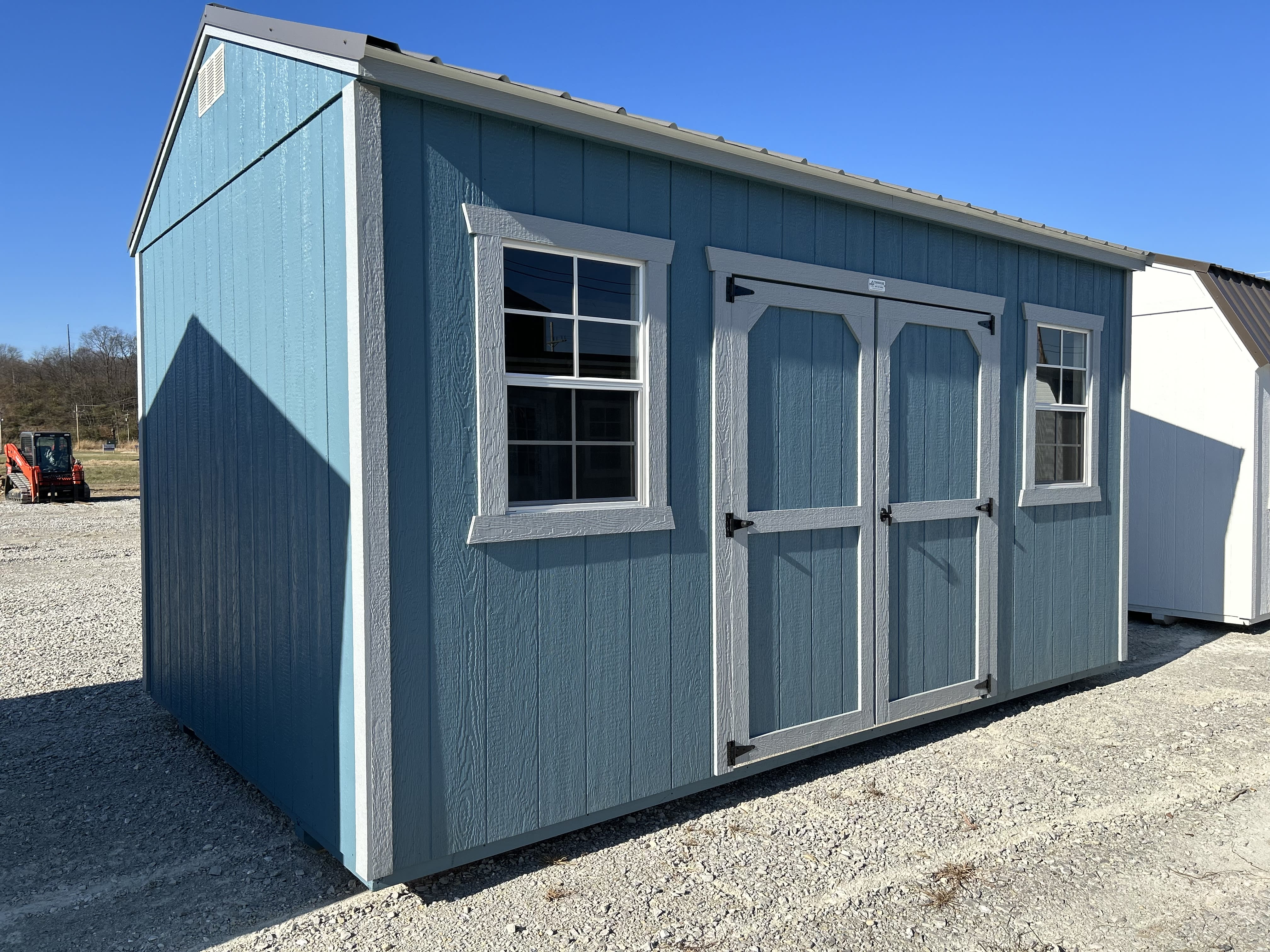 10x16 Utility Shed - Utility Sheds - Hoosier Stash Outdoor | Portable ...