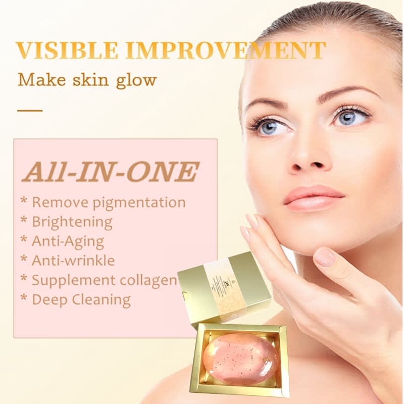 Glutathione w/ nano gold for Face & Body Soap Soaps Casthrine & Ralph, LLC Aromatic Bath