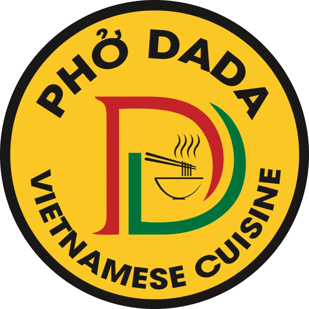 Delicious rice noodle beef broth in chicken - Must Try Items - Pho Dada ...