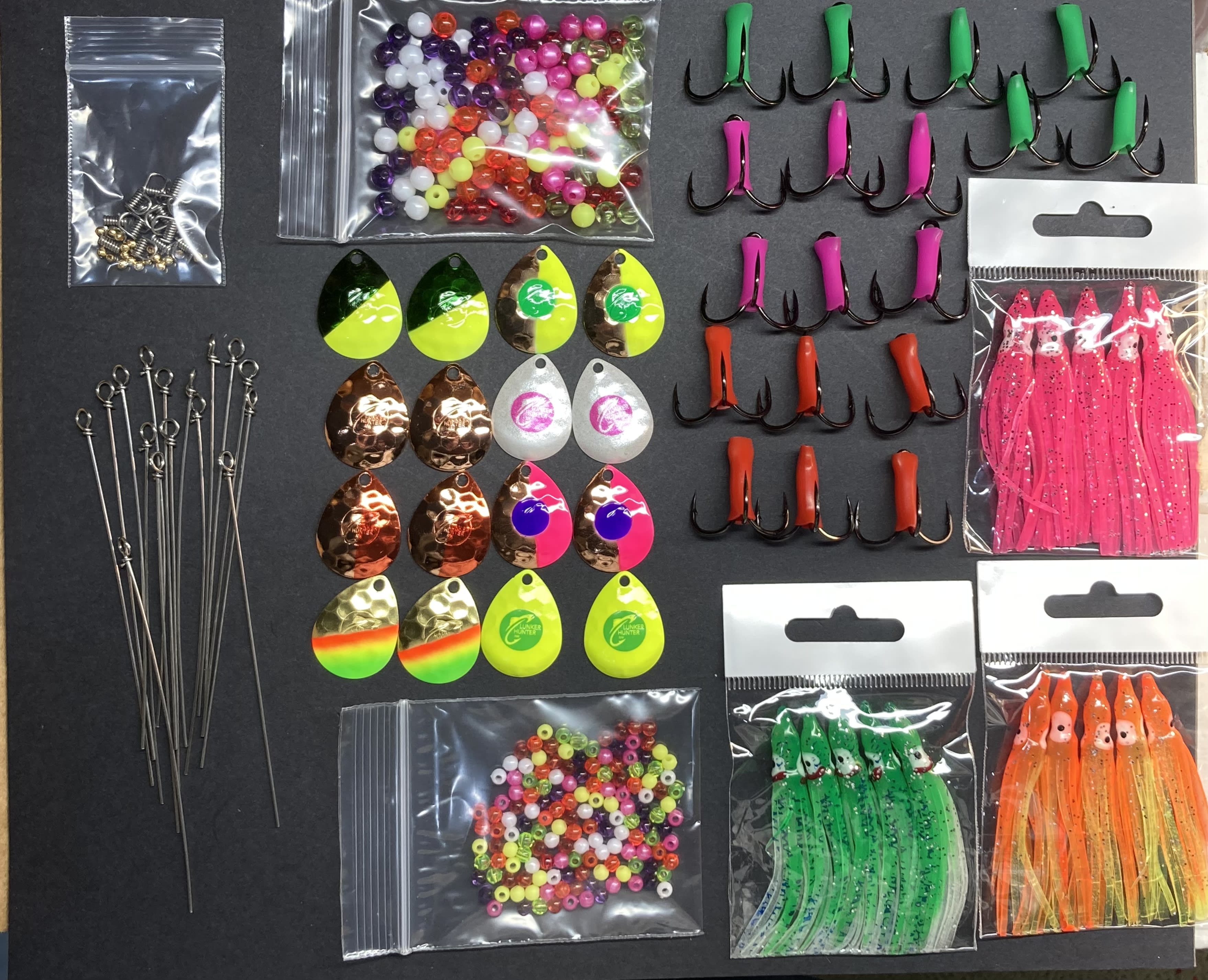 SouthBend 3-Piece Classic Dressed Spinners Fishing Lure Kit - Baller  Hardware