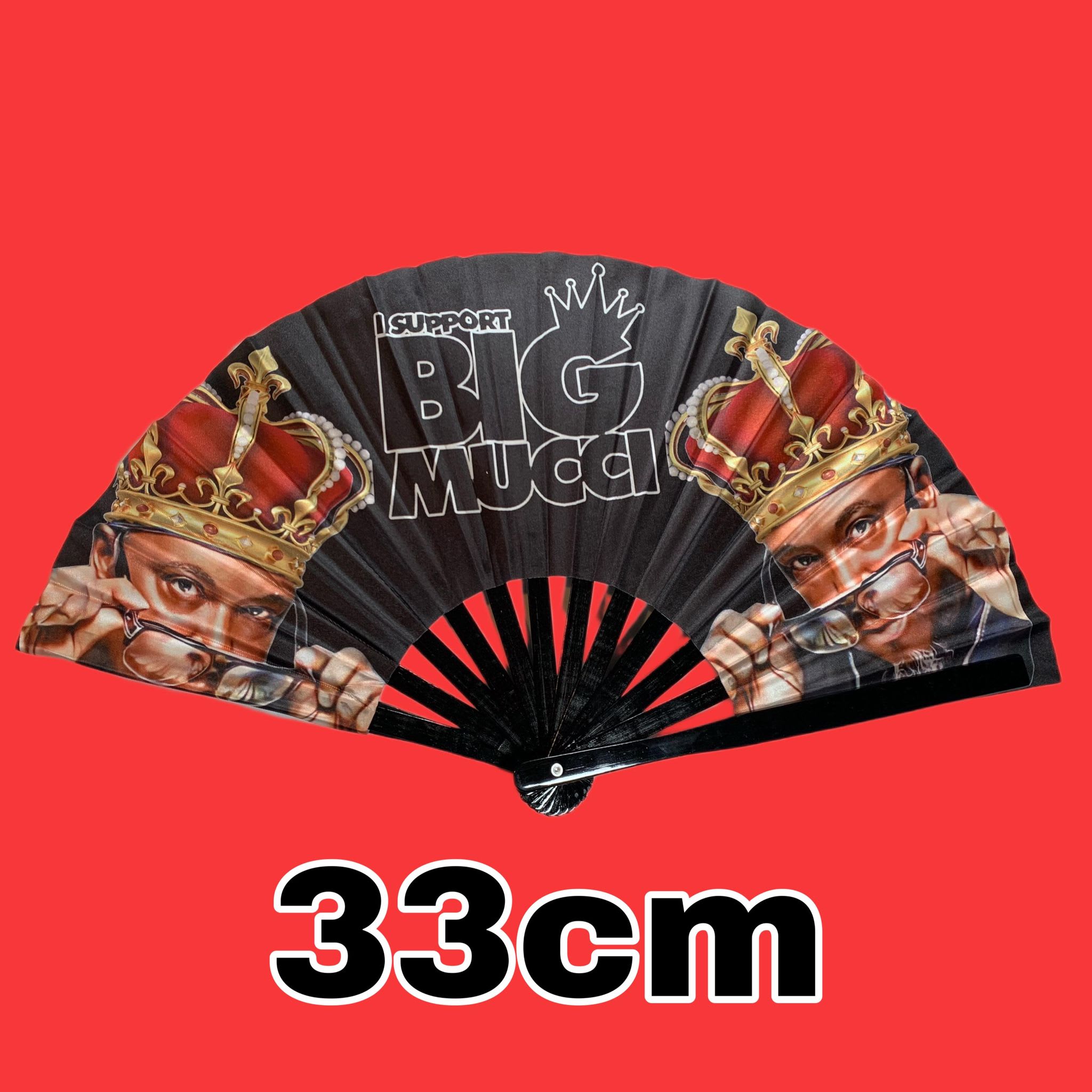 Big Mucci Clacking XL Fan Black. - Merch. - BIG MUCCI