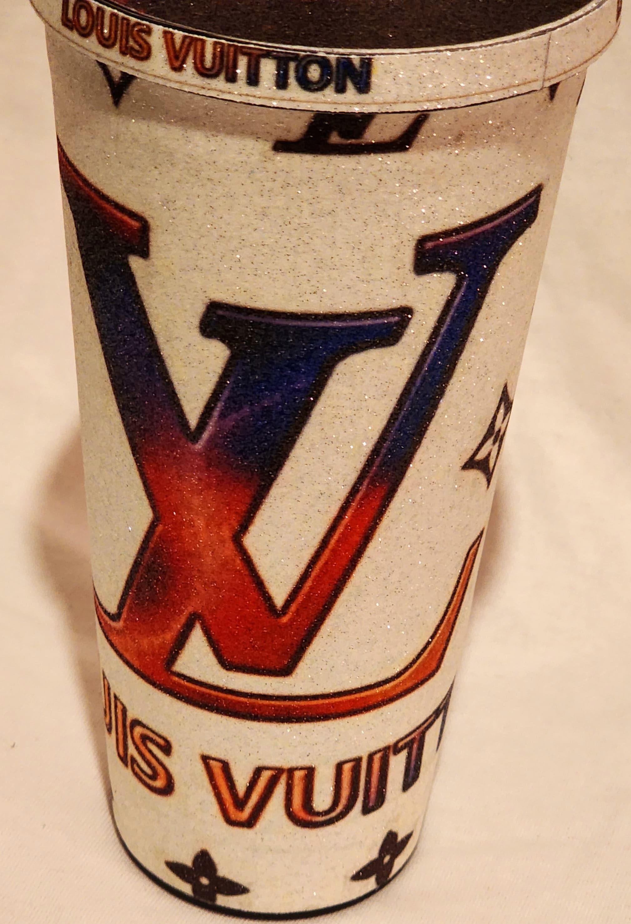 Louis Vuitton Print Tumbler – CJ'z Creationz