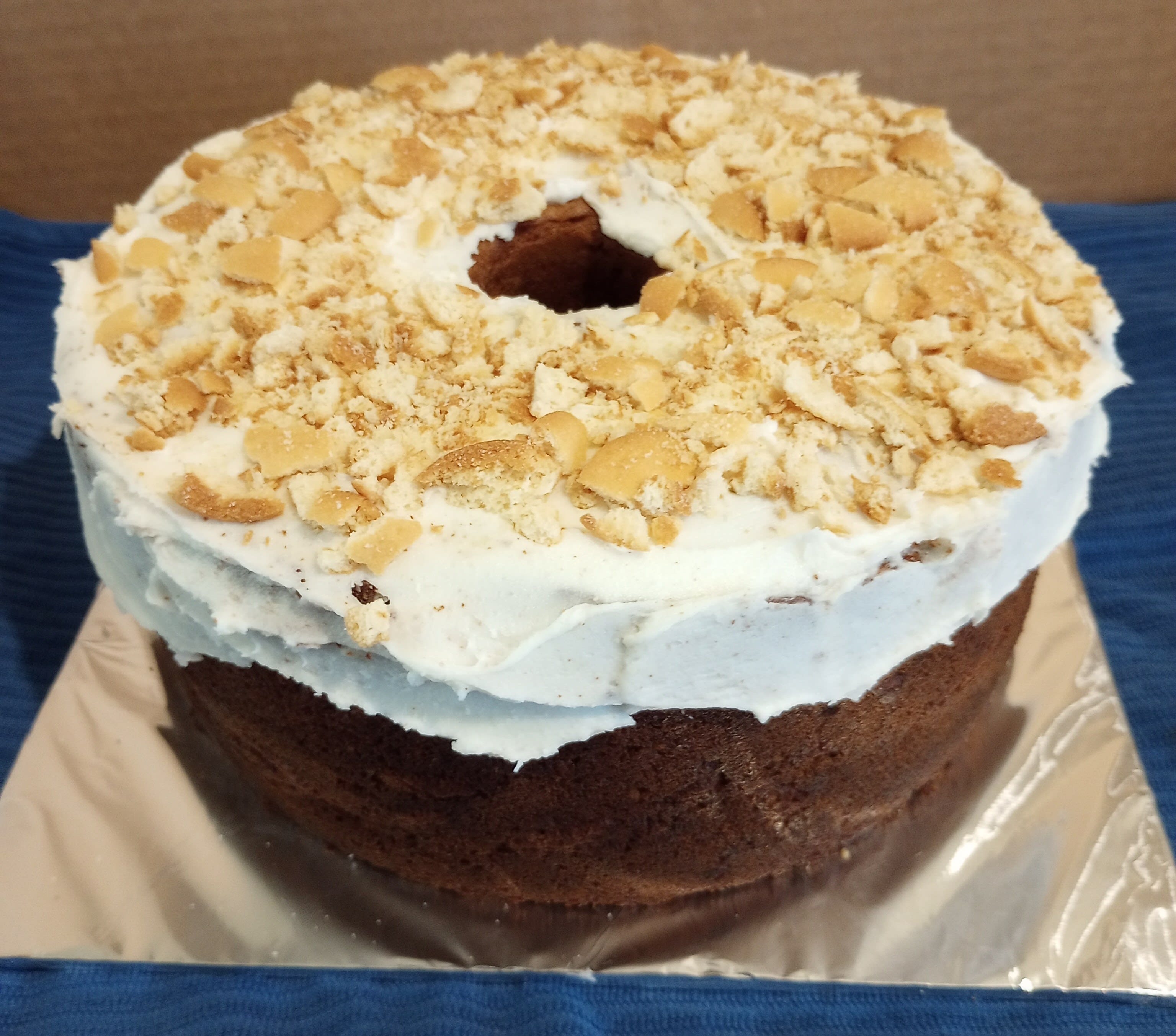 Banana Pudding Pound Cake 10" Pound Cake Collection Cake Man's
