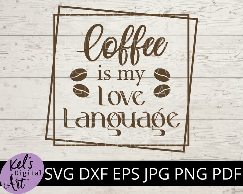 Coffee before talkie SVG png pdf coffee cup T-shirt Cricut Silhouette Cut  Files Digital Download