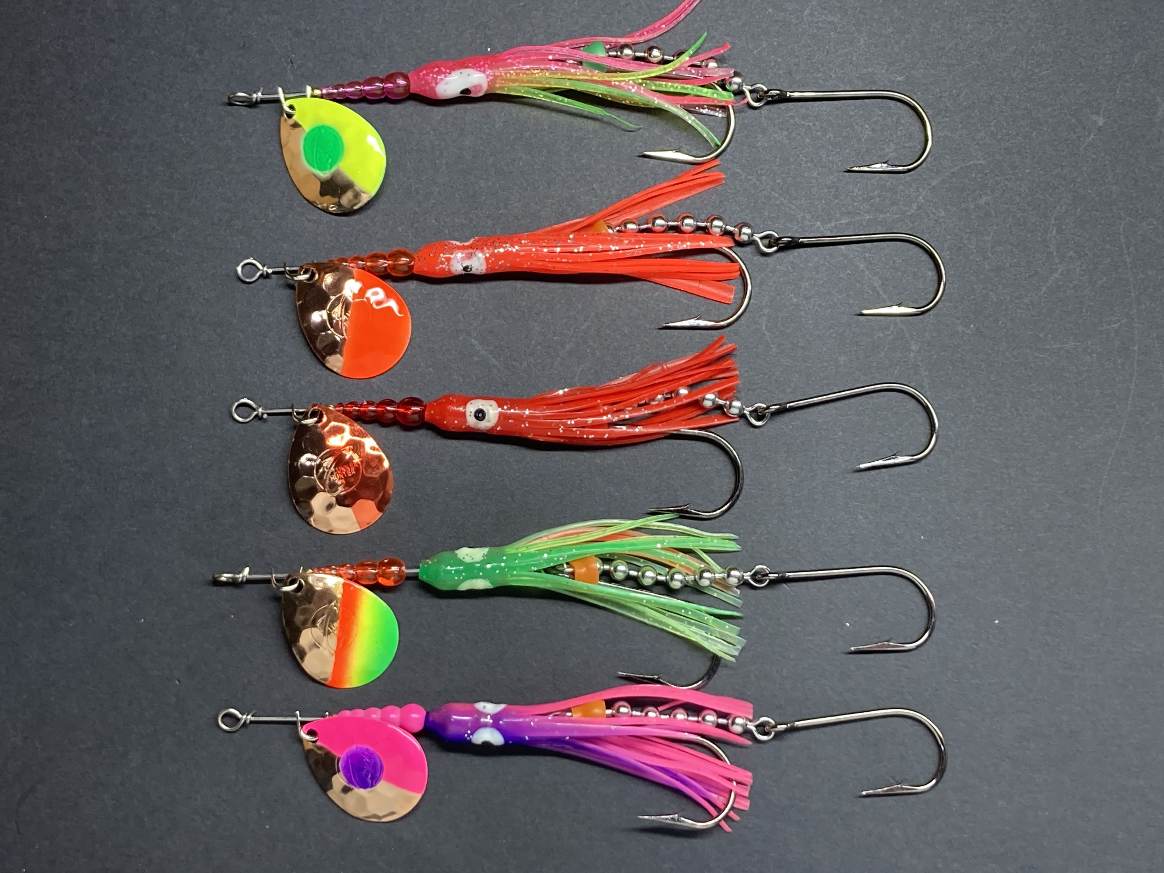 Double Hook Gumdrop Rig - 5pack - Special Bulk Packages For You Or That  Special Fisherman In Your Life - Savage Strike Spinners