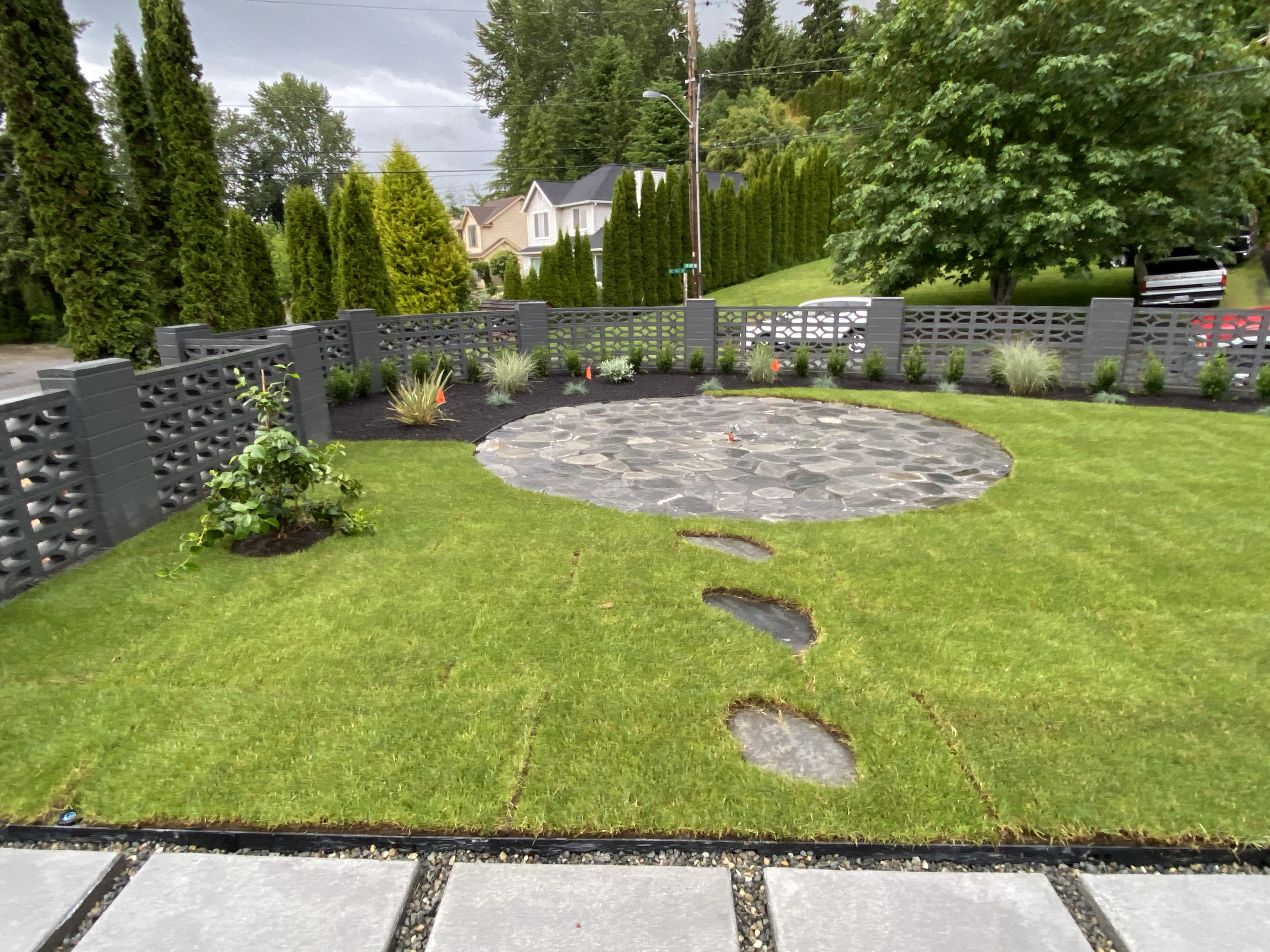 Patio & retaining wall What We Do Evergreen Martinez Landscaping