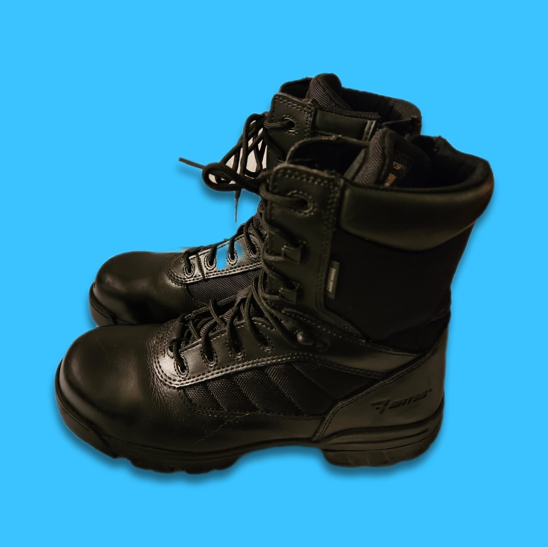 Mens Outdoor Lace Up High Top Tactical Boots With Assorted Colors