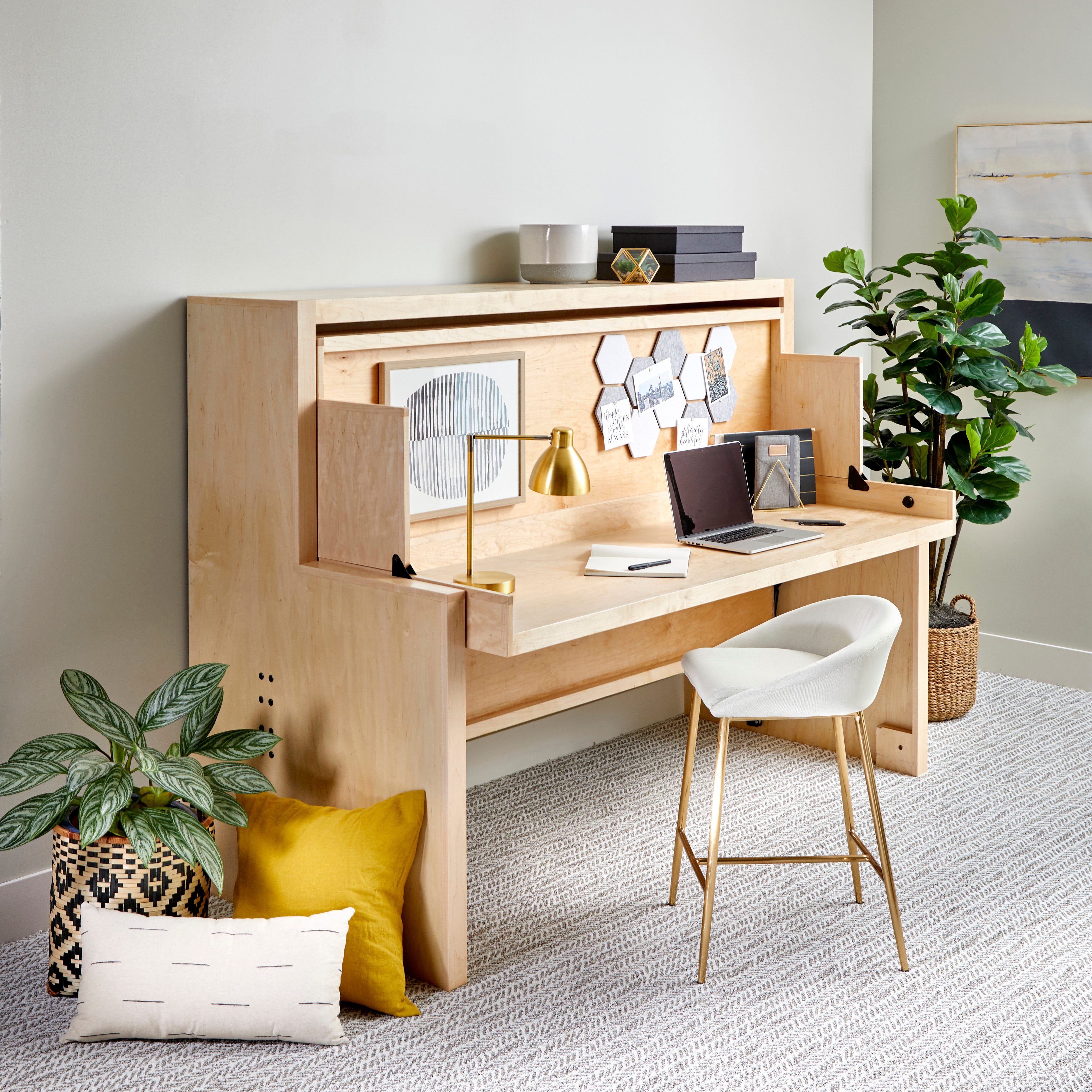 Murphy Bed Desk Plans