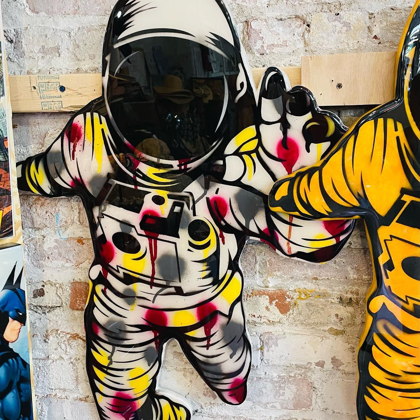 The Astronaut Graffiti Version - Featured Products - Peter Carnegie, Artist