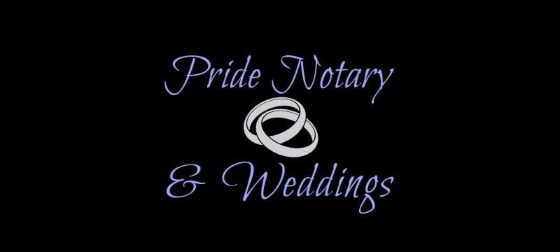 Pride Notary & Wedding Services