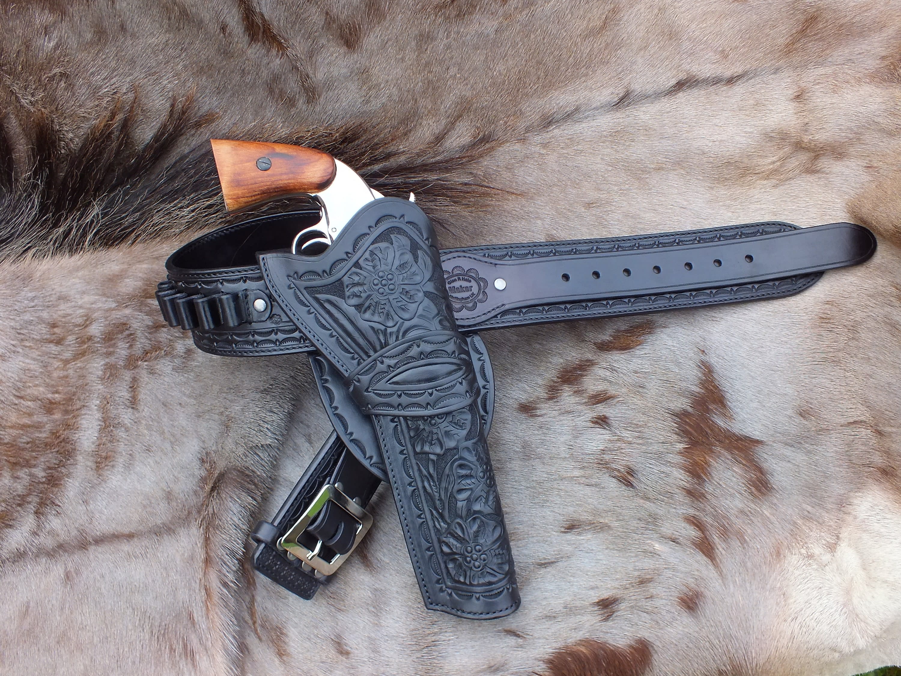 Hand of God rig to fit Schofield with 8 inch barrel. - Leather Goods ...