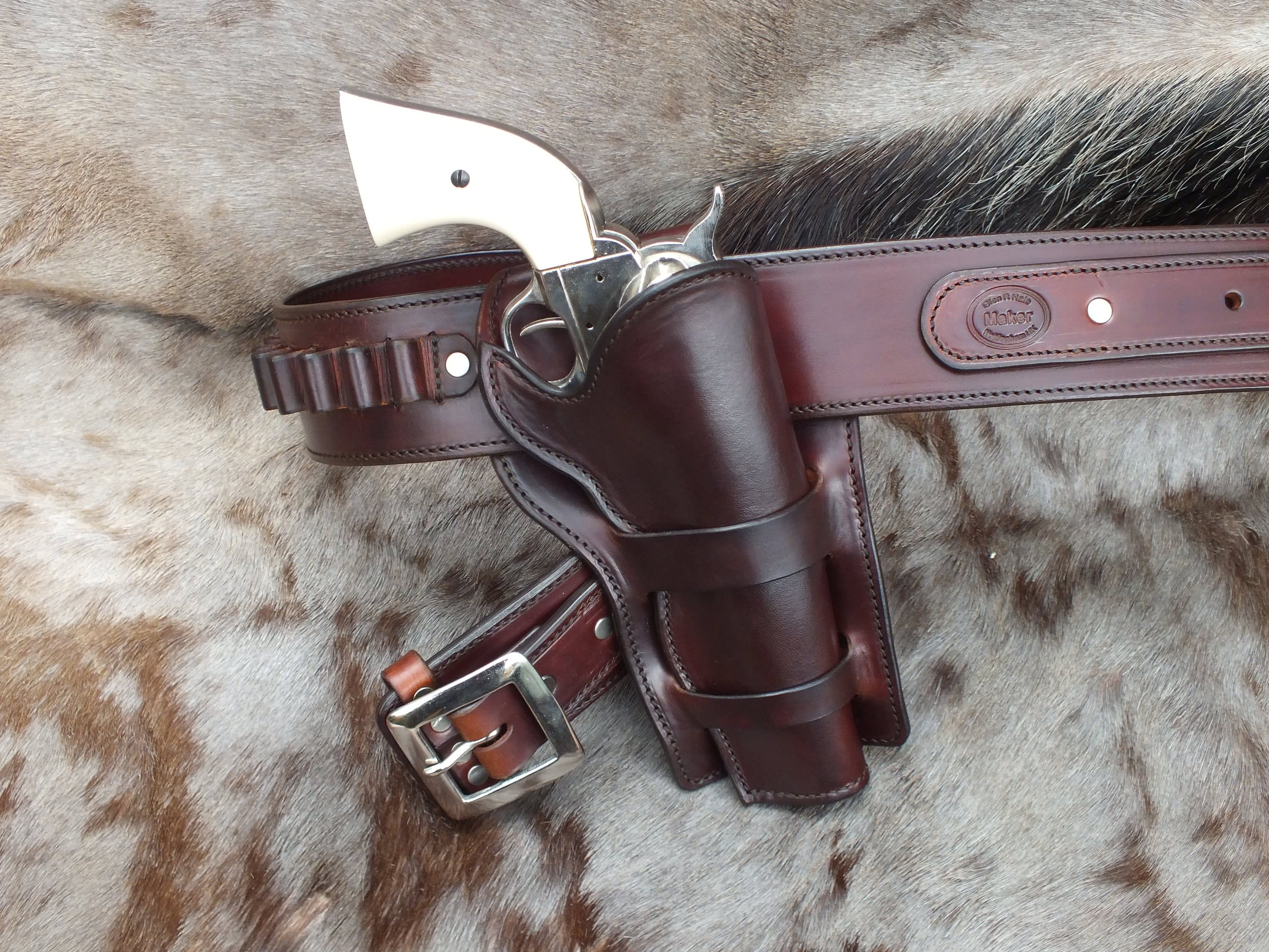 Cheyenne Holster Rig, To Fit Colt 1873 SAA with 5.5 Inch Barrel