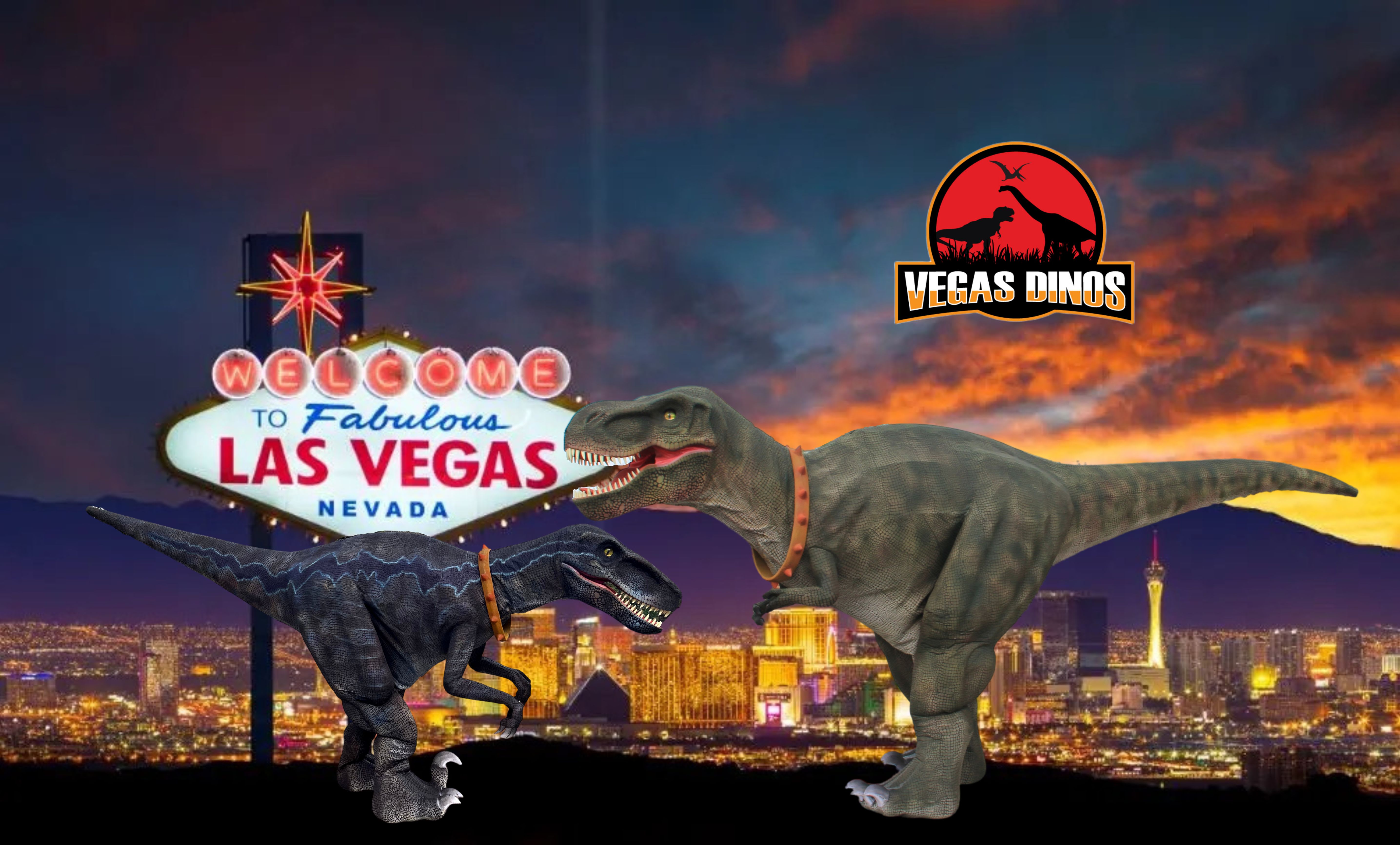 Vegas Dinos Lifelike Dinosaurs Rental Service in Las Vegas