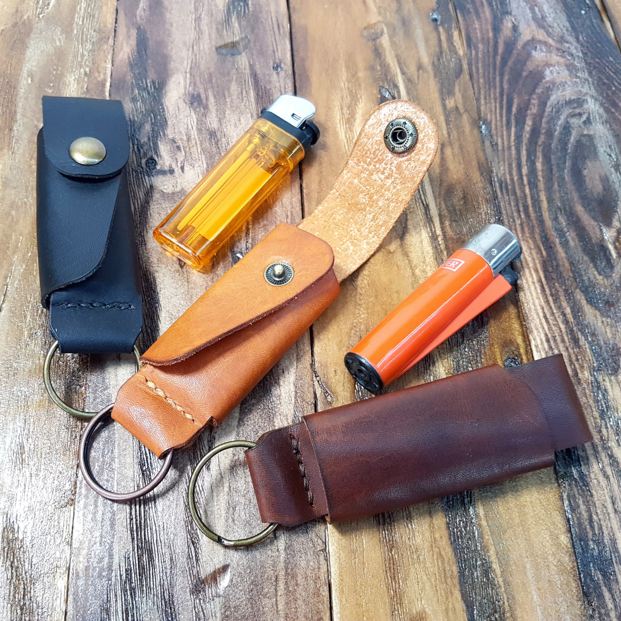 Leather Lighter Case 26 Different Styles Clipper Lighter 
