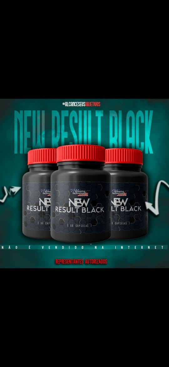 New Result Black - Produtos - Fat Red Burner e Slim Result