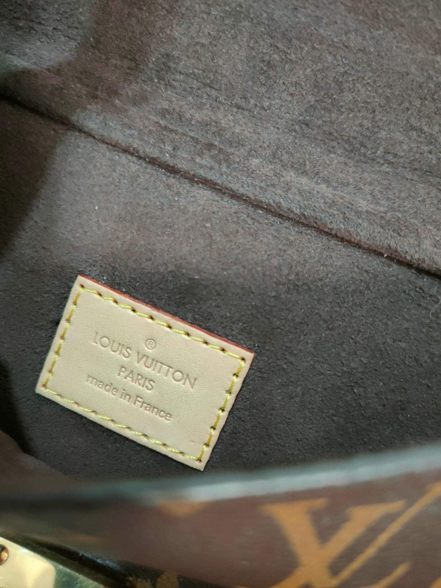 Louis Vuitton Brown Monogram Metis Hobo Leather Cloth ref.190064 - Joli  Closet