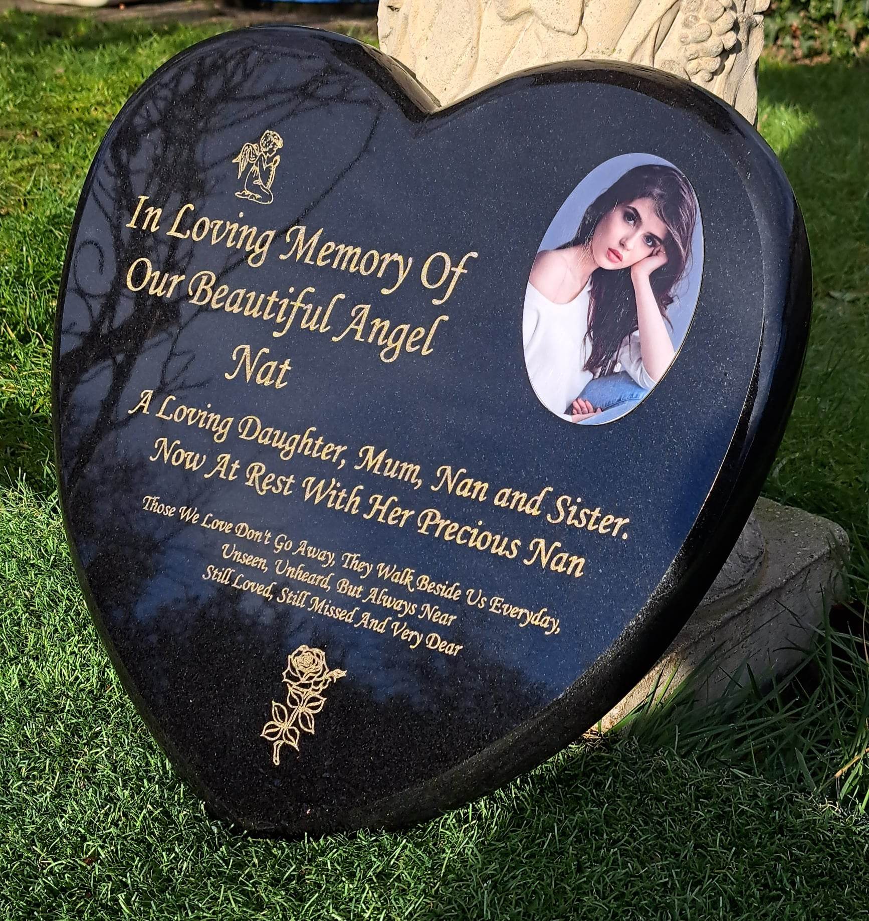 Personalised Granite Baby Memorial Plaque Flat Grave Marker Cemetery  Headstone