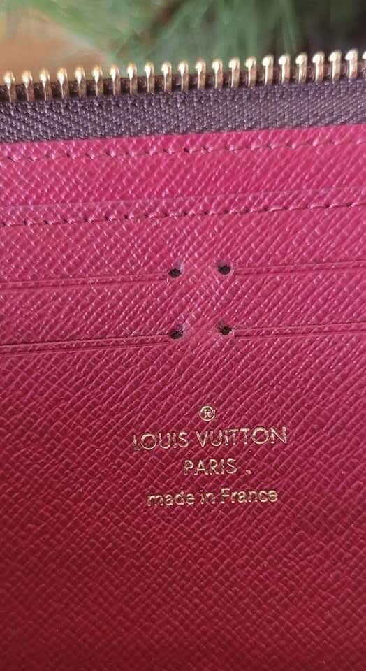 Louis Vuitton Wallet Monogram Jeanne Fuchsia W/both Inserts Wallet A944  Brown Leather ref.641348 - Joli Closet