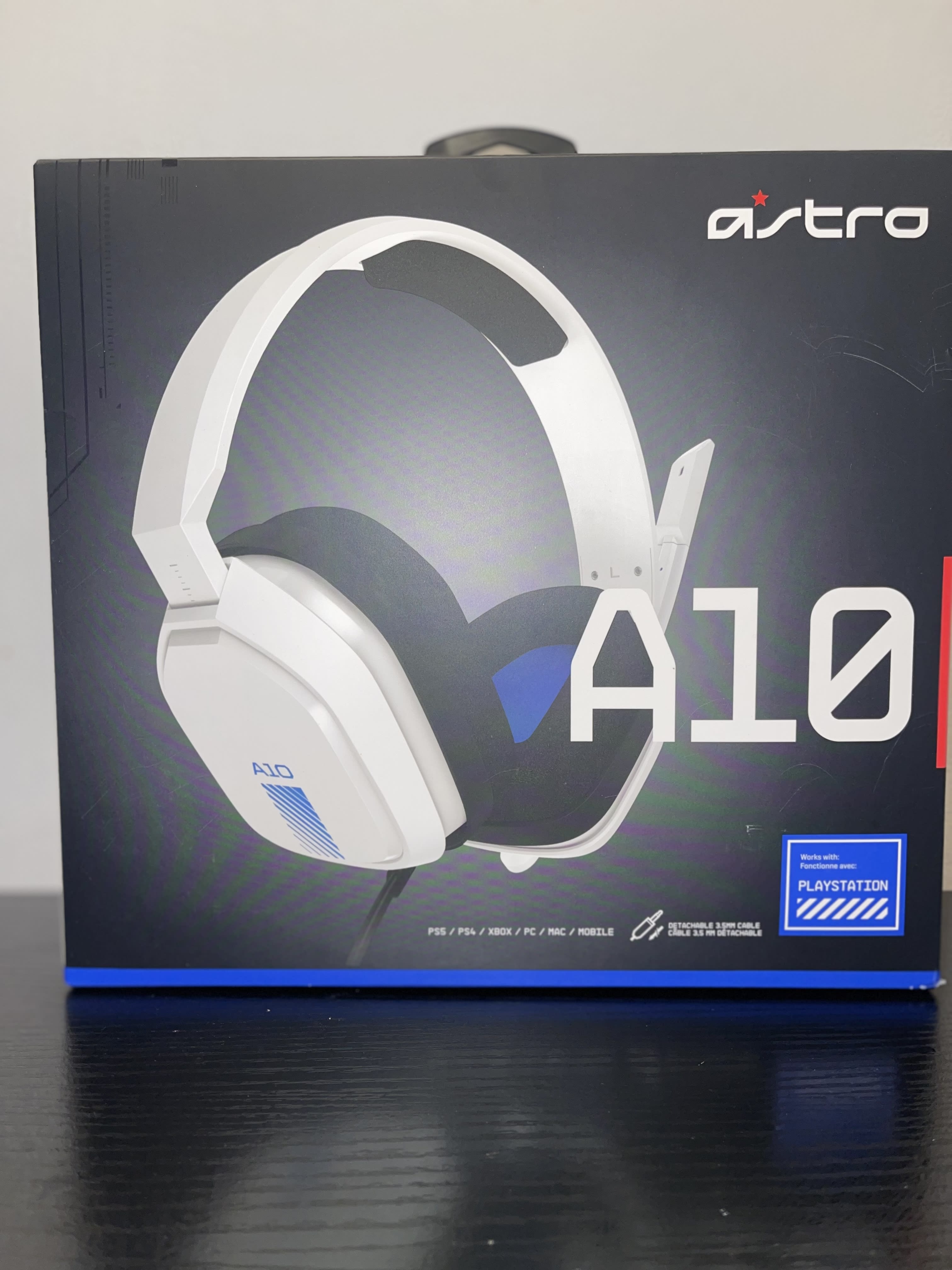 Mold Tag fat Bliv overrasket A10 astro Gaming wired stereo over the ear gaming Headset for ps4&Ps5