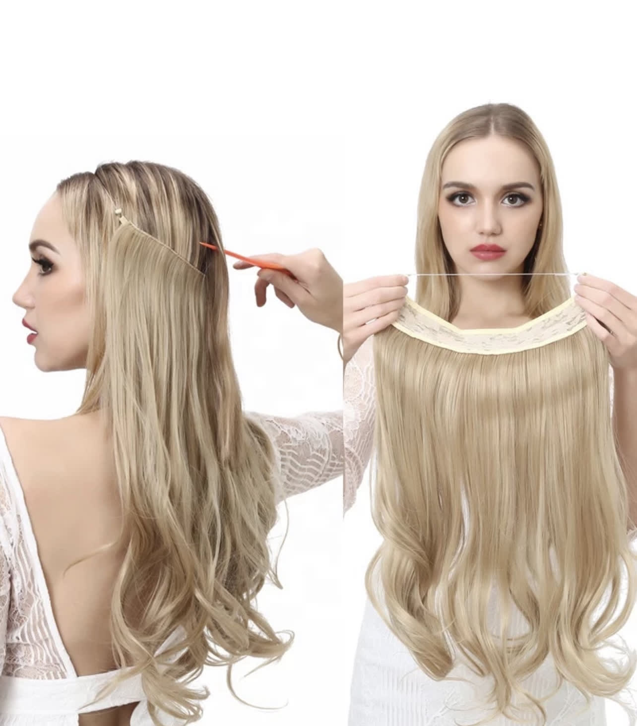 Ellcou Invisible Hair Extension - Extensions - Ellcou Beauty LLC | Wigs ...