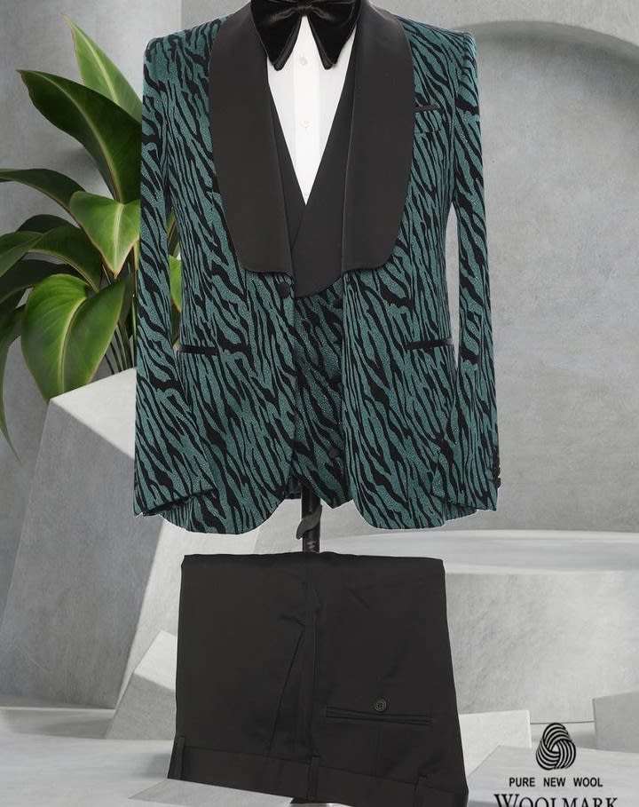 Animal Print Tuxedo - Tuxedos - Fine Line Suit | Suit And Tuxedo Sell ...
