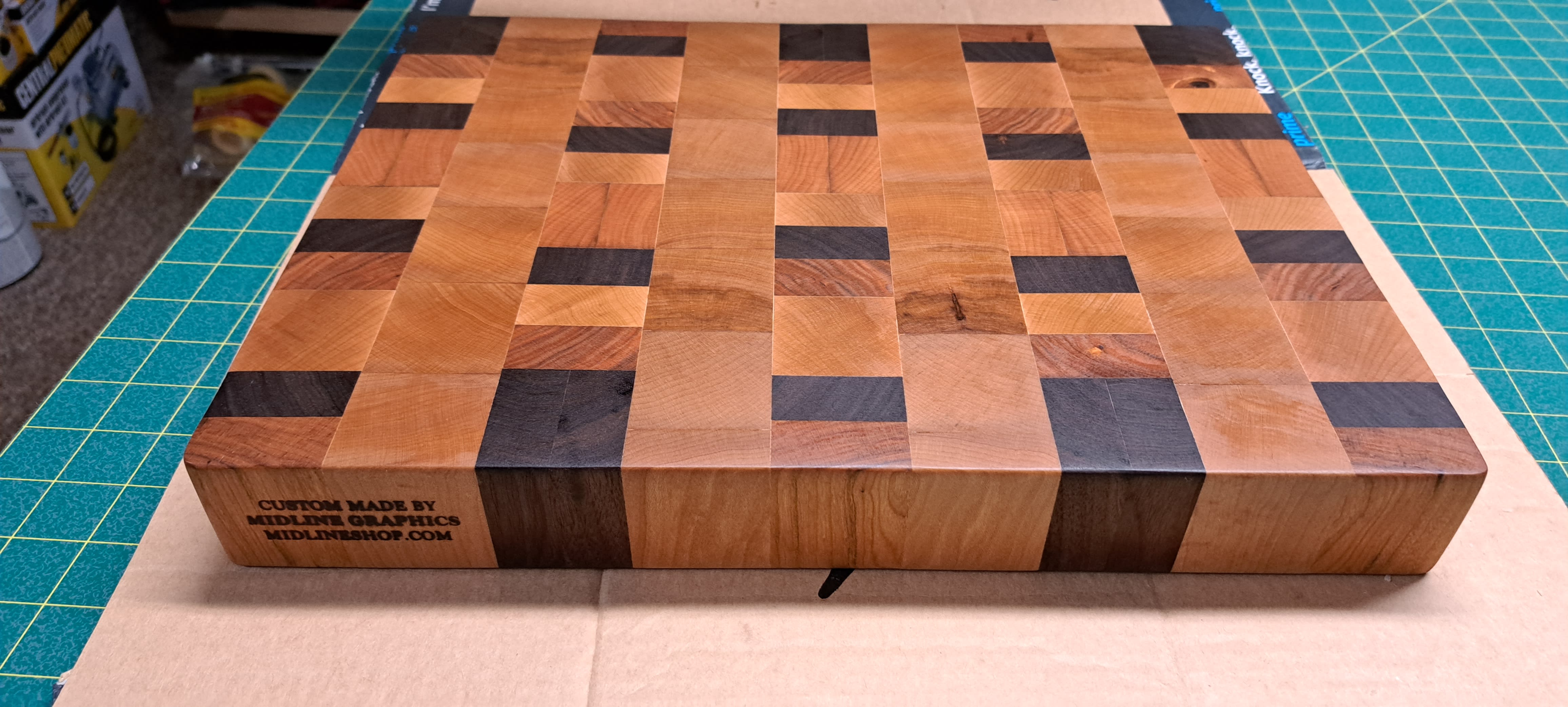 The Simian End Grain Chopping Board