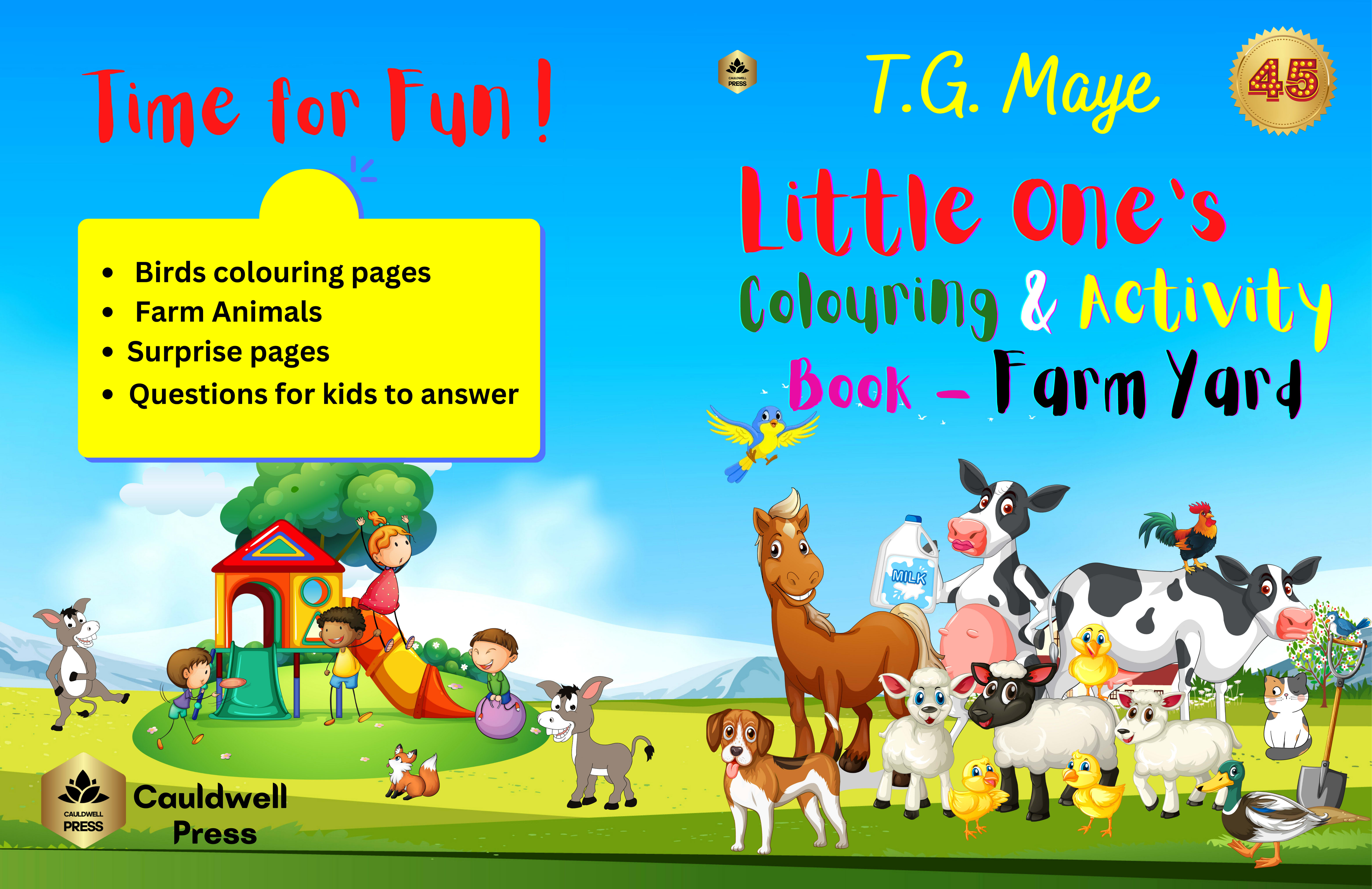Little One's Colouring & Activity Book - Farm Yard - Colouring and Activity  Books
