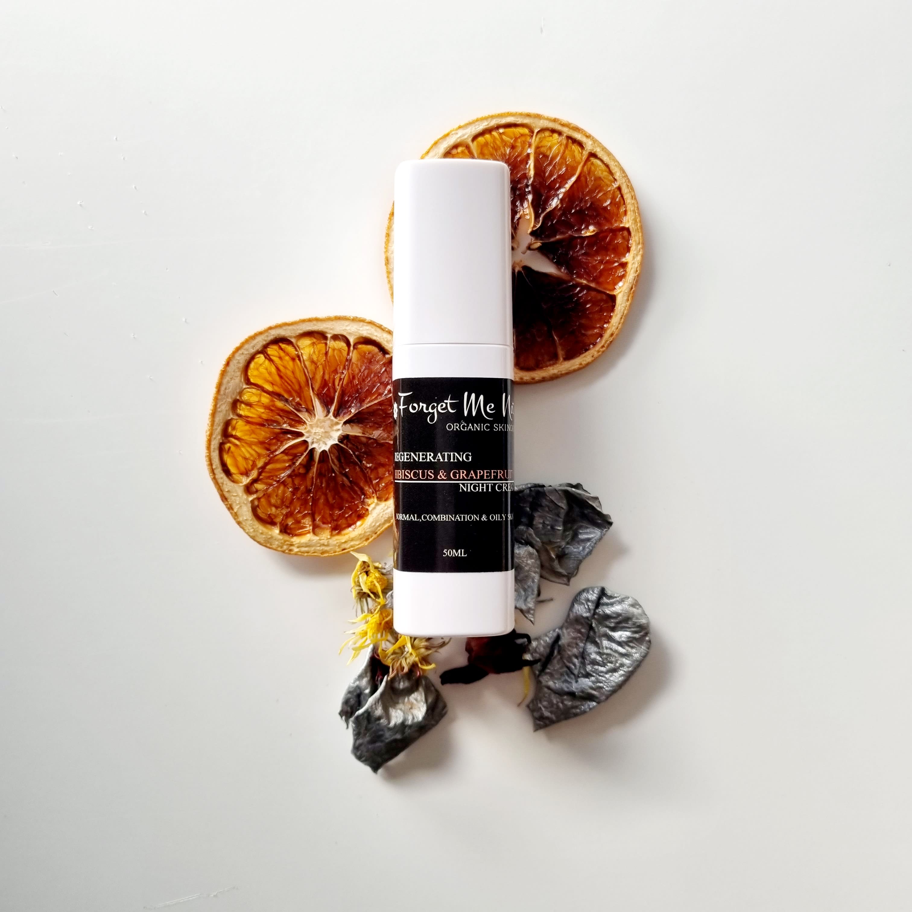 Hibiscus & Grapefruit Night Cream Organic Skincare Products