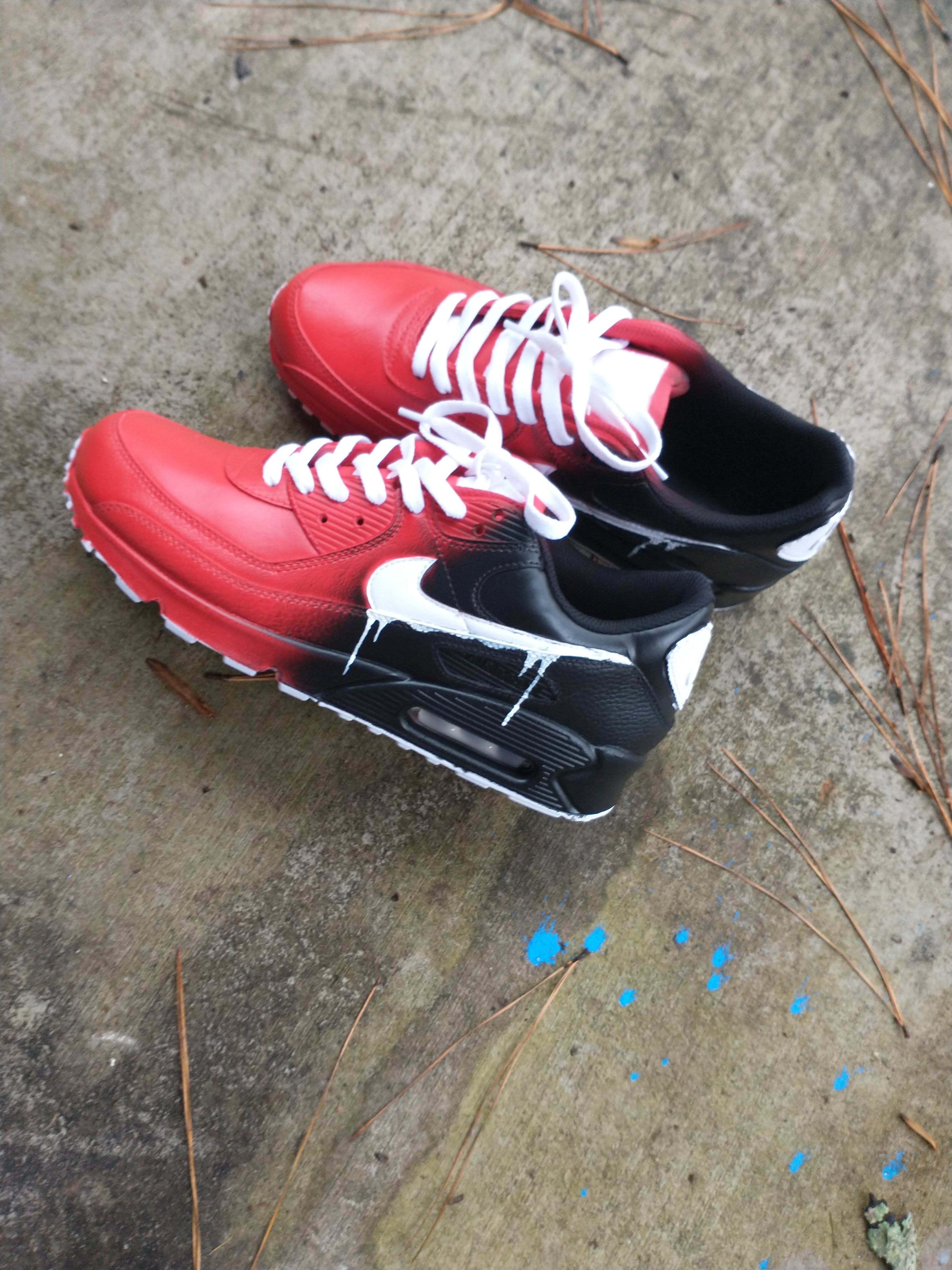 nike air max 90 candy drip red