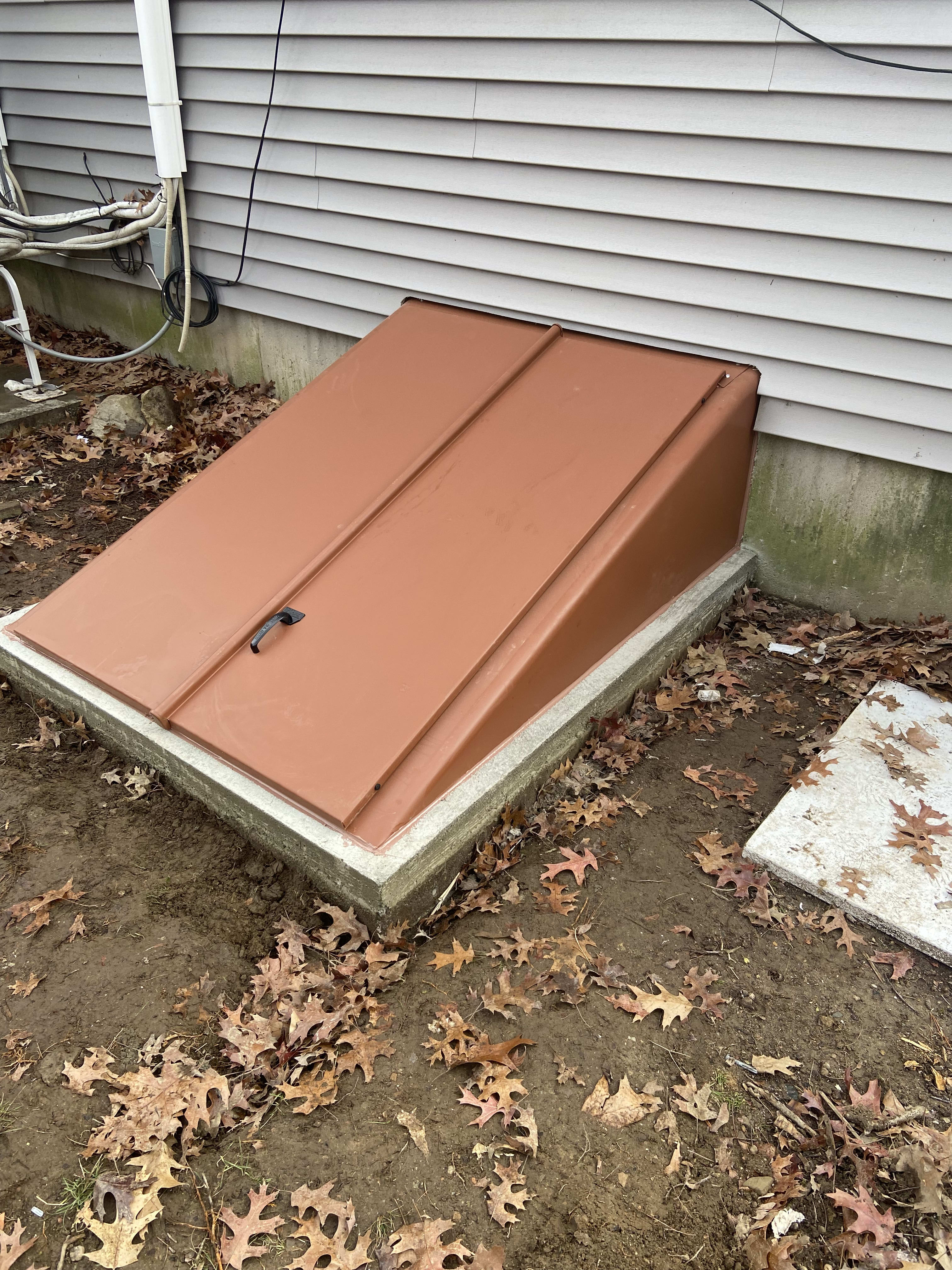 Bulkhead Cellar Door Installation in Massachusetts Mr. Bulkhead