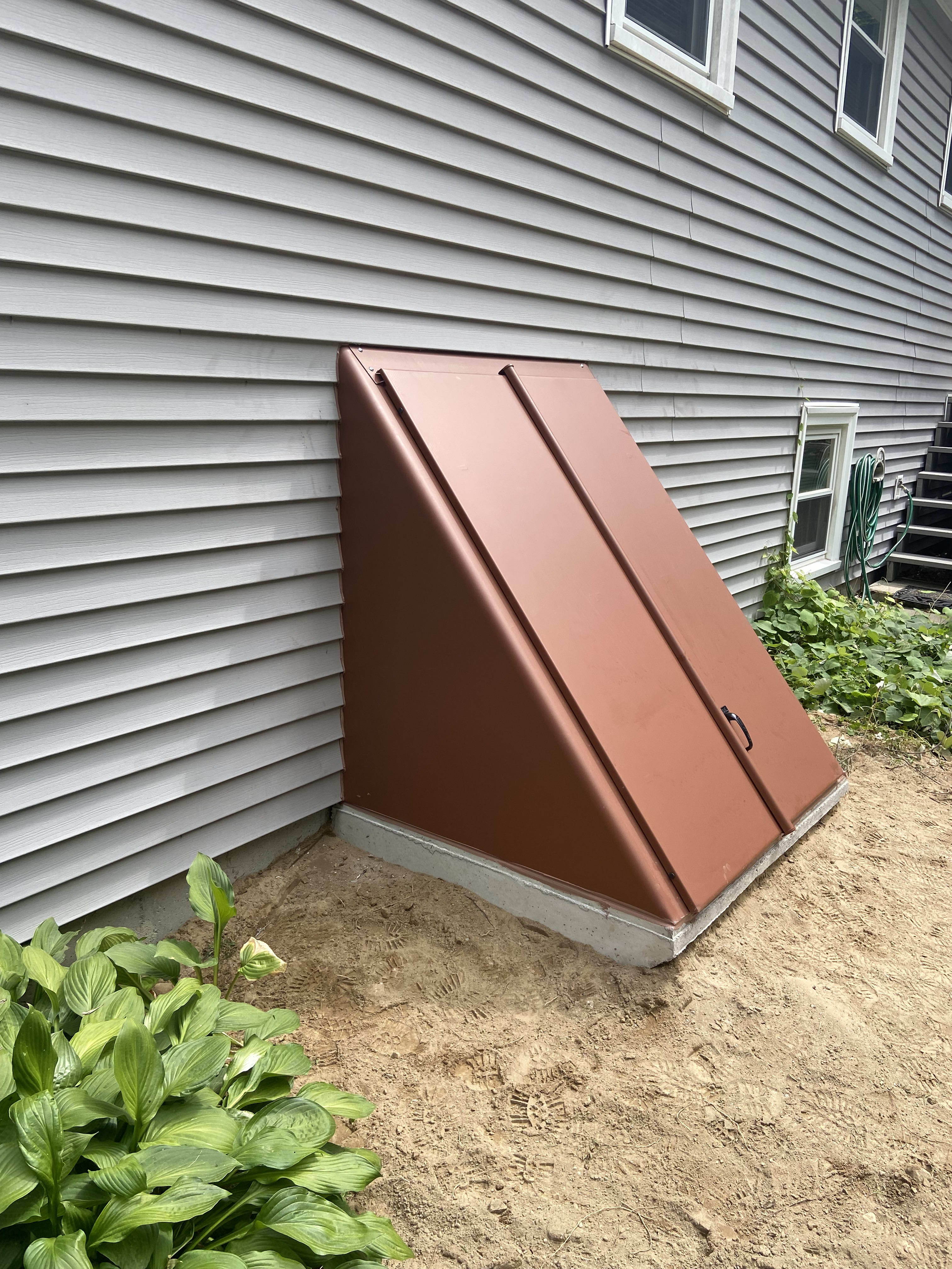 Bulkhead Cellar Door Installation in Massachusetts Mr. Bulkhead