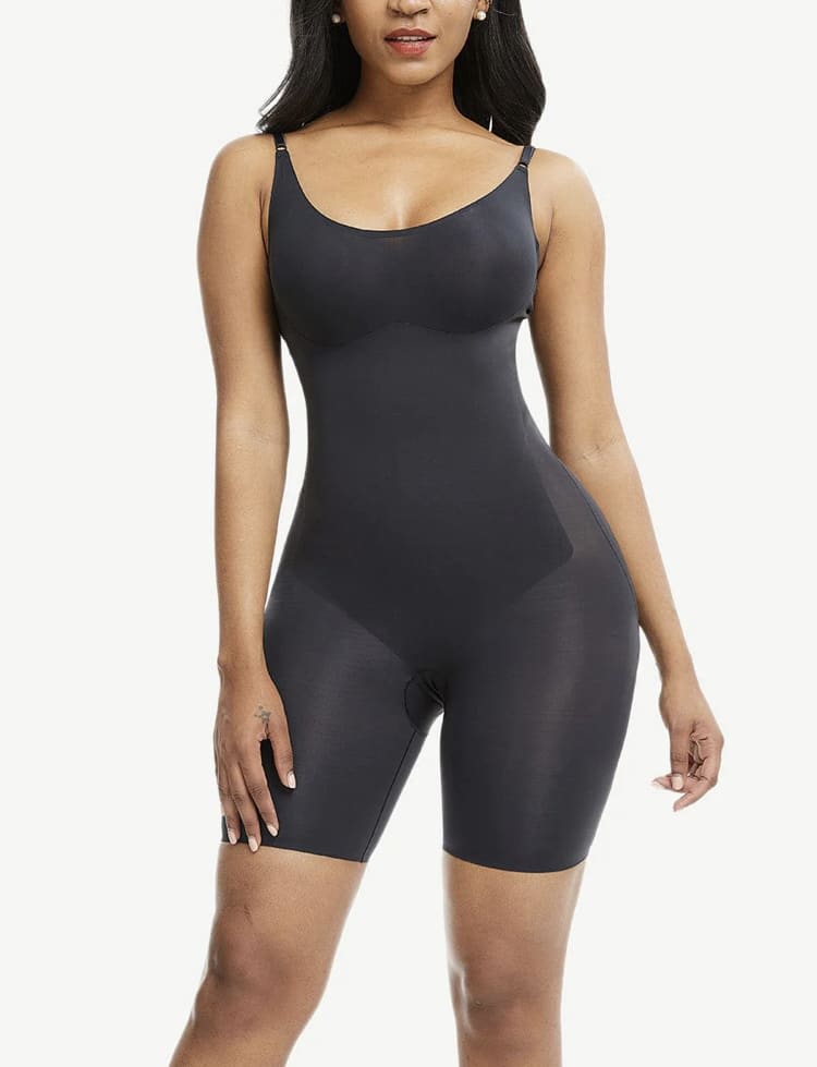 Youkk Black Silhouette Shapewear Bodysuit Secret To Figure Easy To Wear  Body Shapers For Women Beige XL 1Set