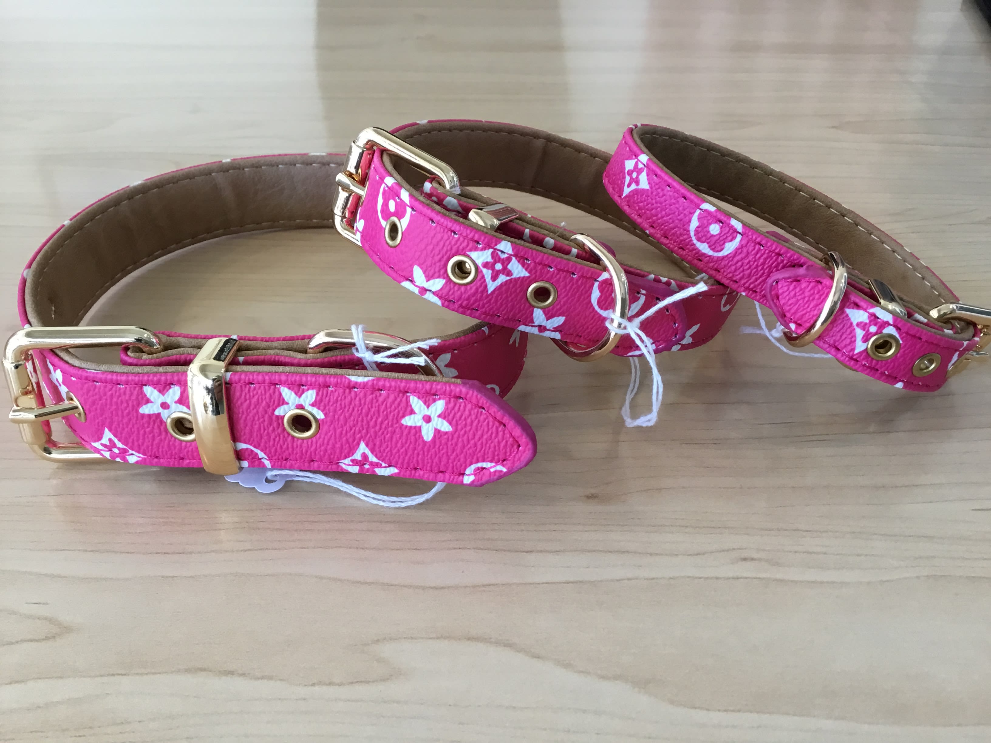 Hot Pink Luxe Louie Collar