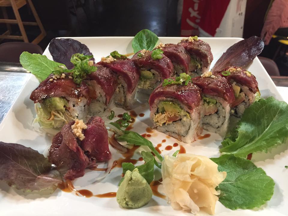 Cowboy Roll Chef's Picks Papasan Rolls and Bowls Japanese Sushi