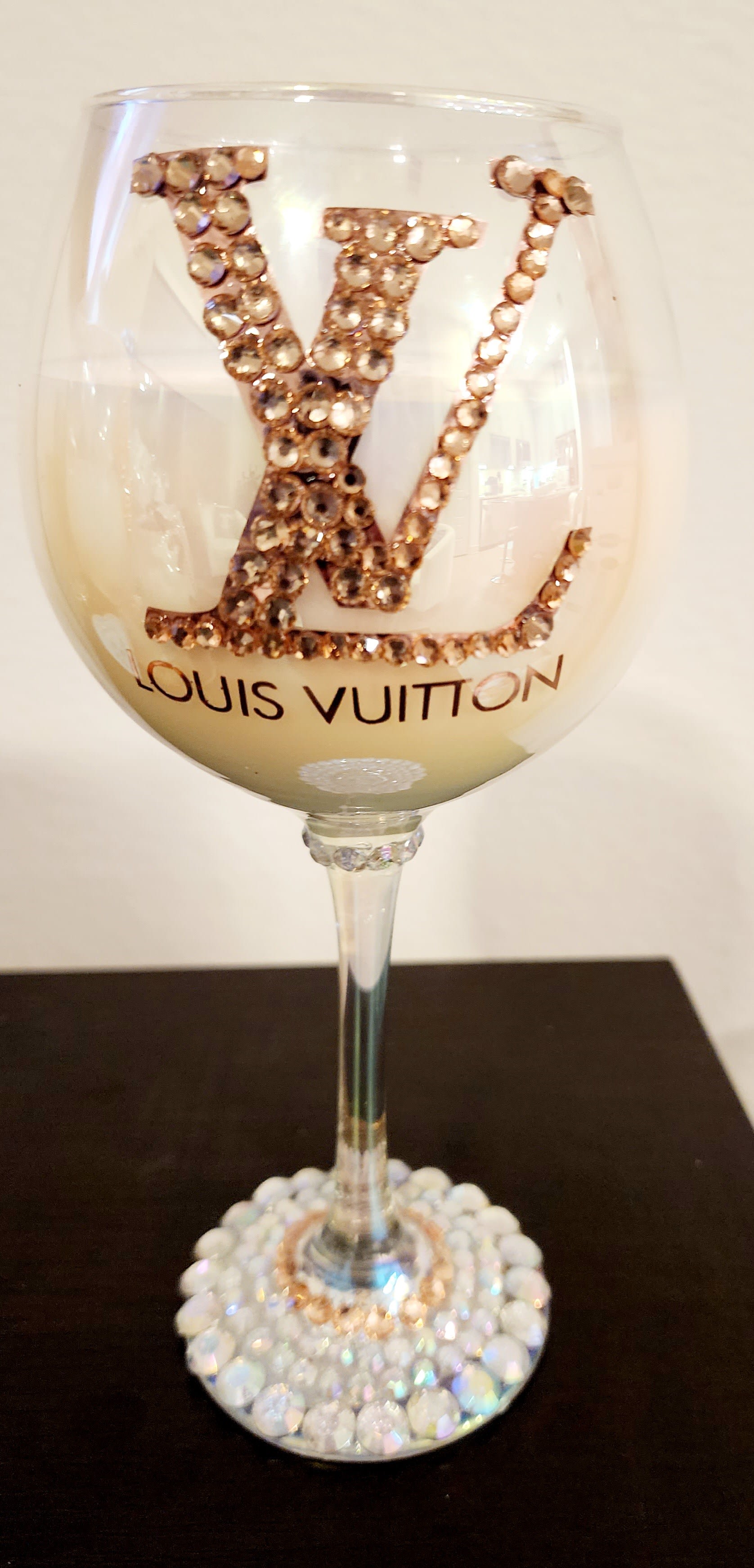 Louis Vuitton Wine Glass 