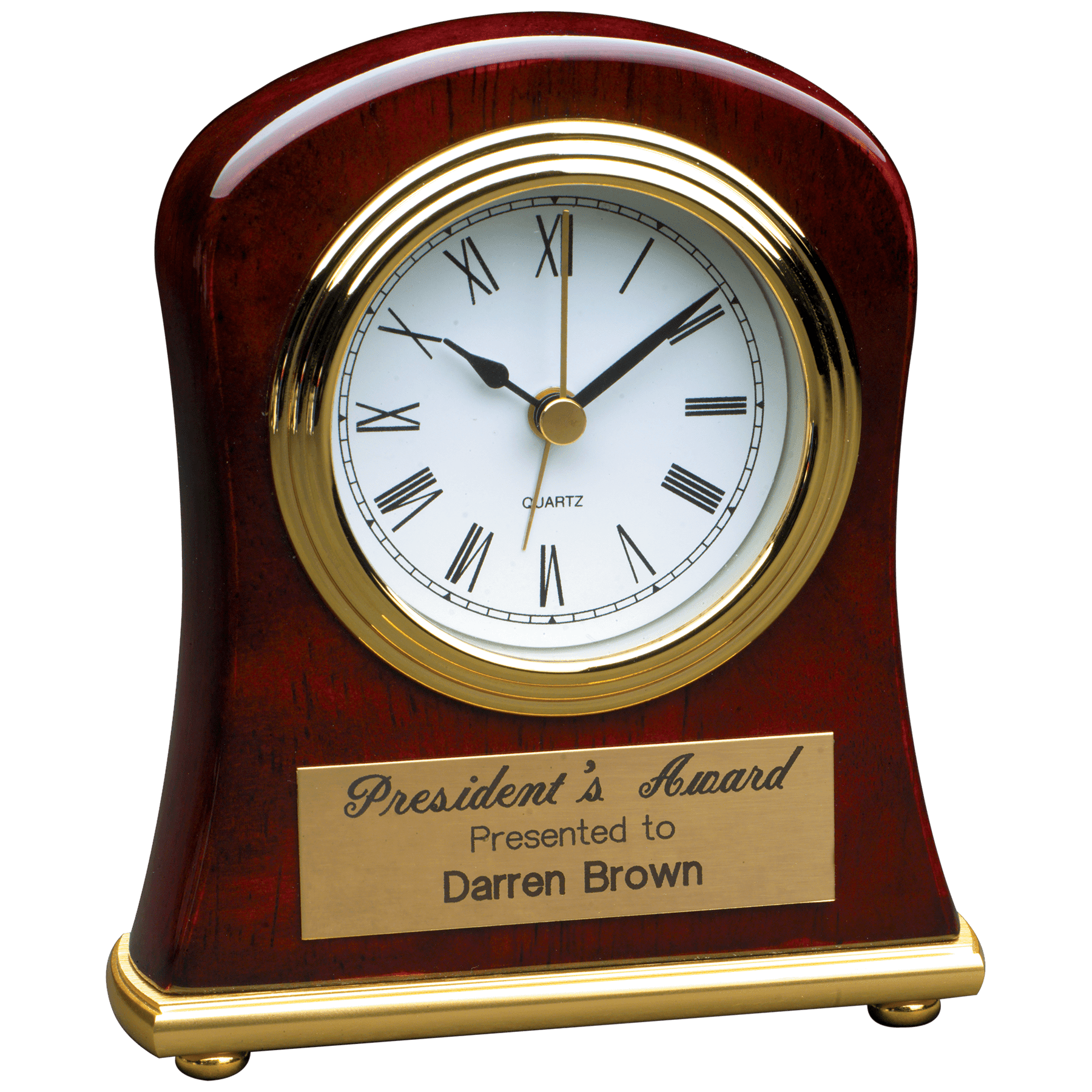 Desk Clocks Clocks BAR Engraving & Woodworks Custom Items in Rileyville