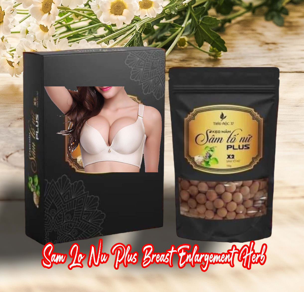 Sam Lo Nu Breast Enlargement Herb Female Supplements The