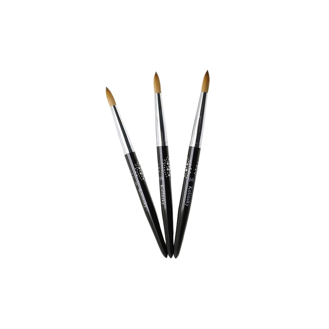 Acrylic Nail Brush Kit 5pcs Nail Builder Brushes Nail Art Tips UV Gel Nail  Pens for Nail Art Design Painting Drawing Pen Set Nail Tool : Amazon.in:  Beauty