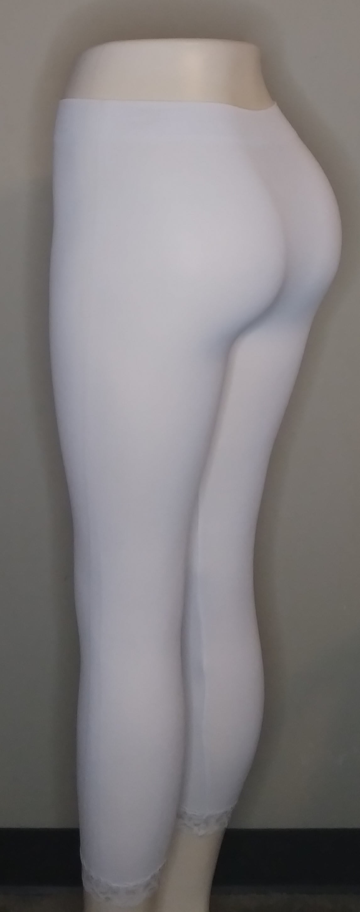 White Lace Legging