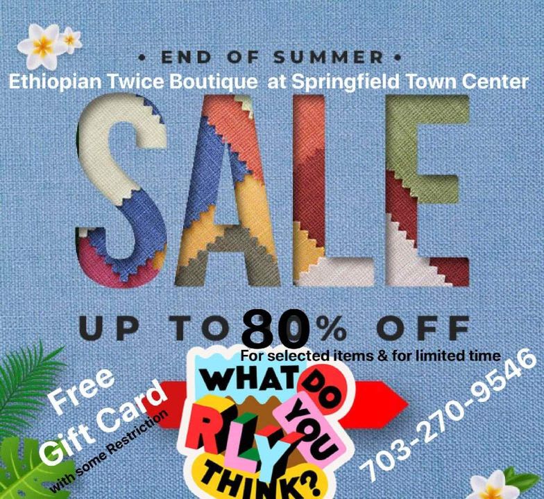 Ethiopian Twice Boutique Boutique in Springfield