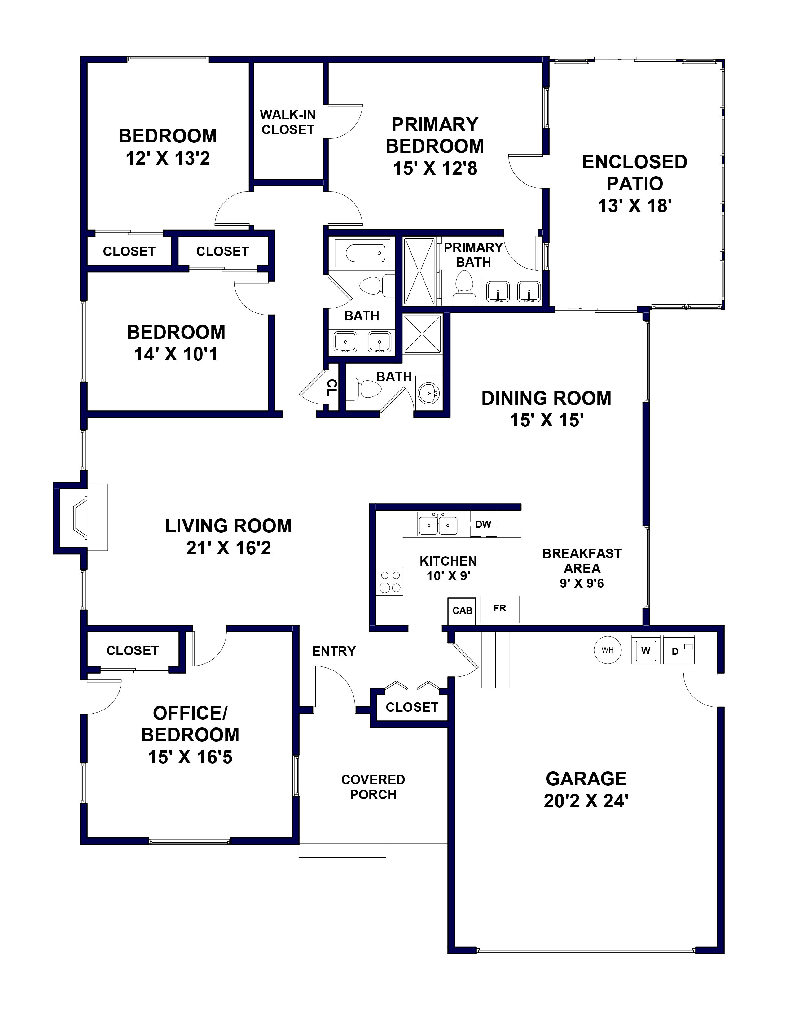 Professional Real Estate Floor Plans