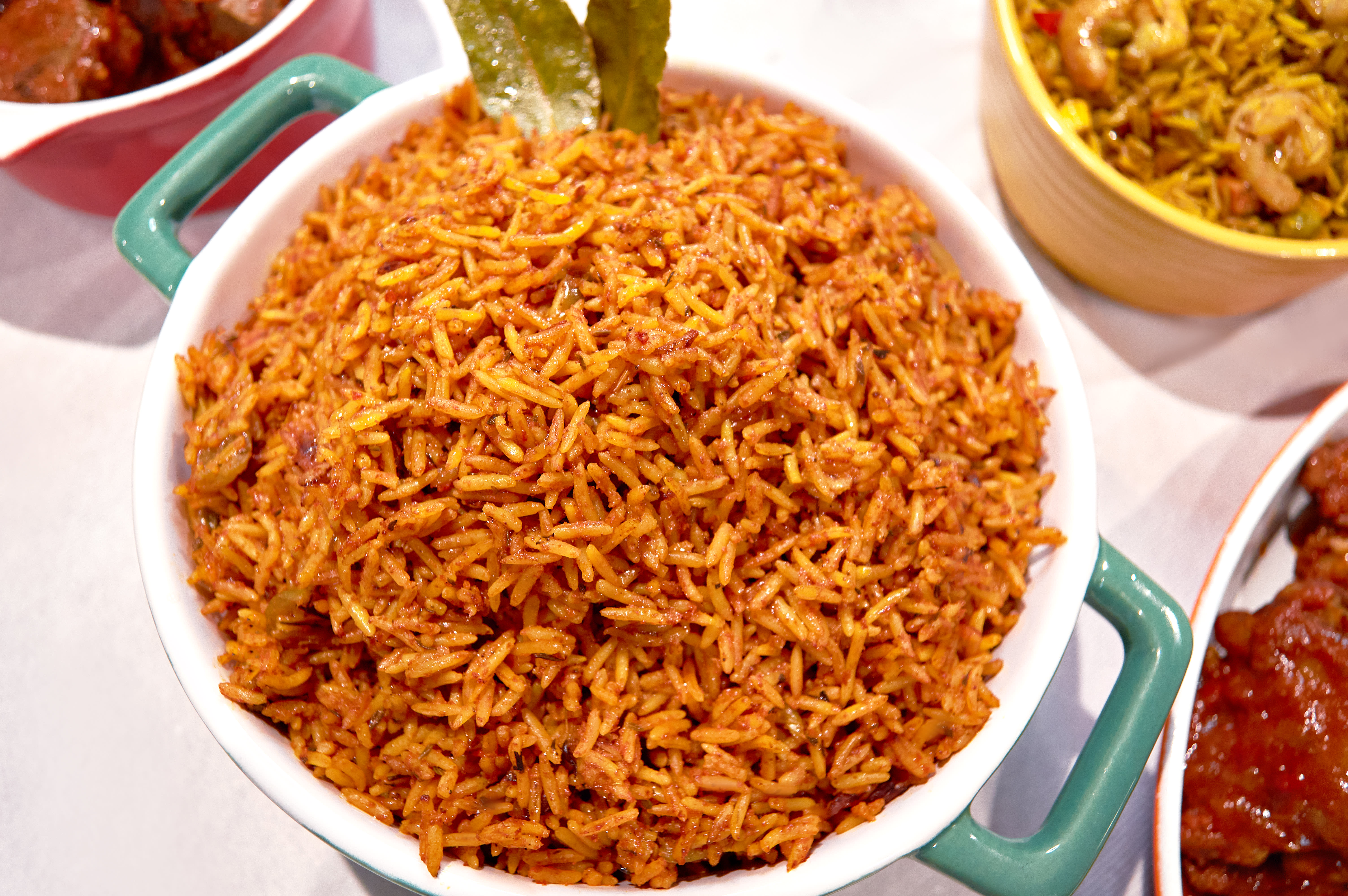 Jaaf Rice JF & Plantain Meal + Protein - Jollof Rice (JF) - Ayo's Kitchen ...