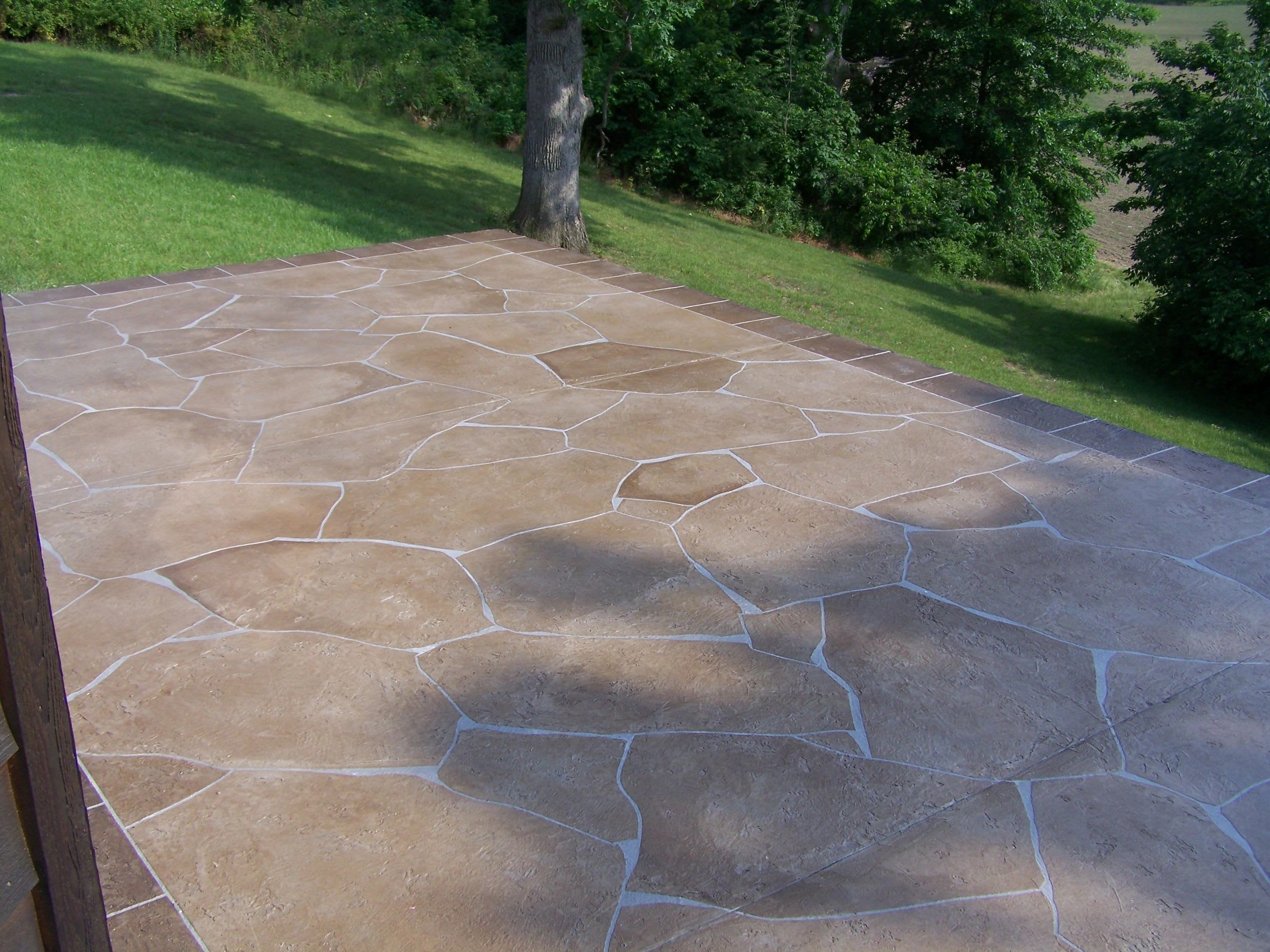Repaired Surfaces Suitable For Epoxy Overlays
